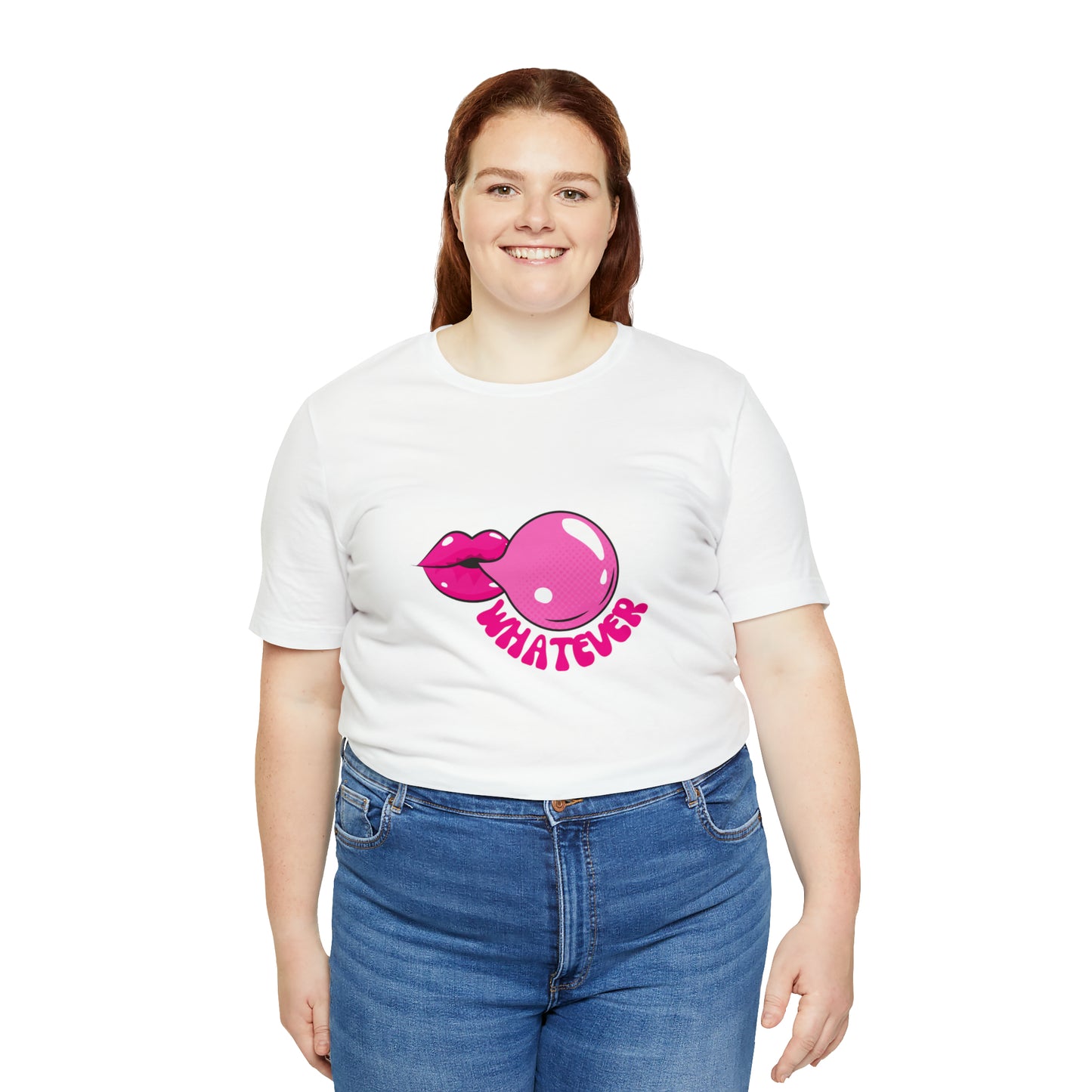 Whatever bubblegum T-Shirt Aesthetic Shirt Trendy Shirt Shirt With Words On Back Positive Gift for him Gift for her boho shirt hippie soul