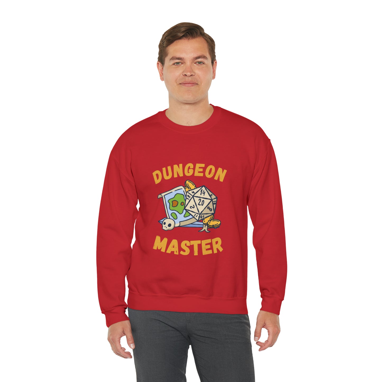 Dungeon Daddy sweatshirt, DnD Dungeon Dad Shirt,Fathers Day Gift,Bday or Xmas Gift, Dungeons and Dragons Clothing for HimChristmas gift