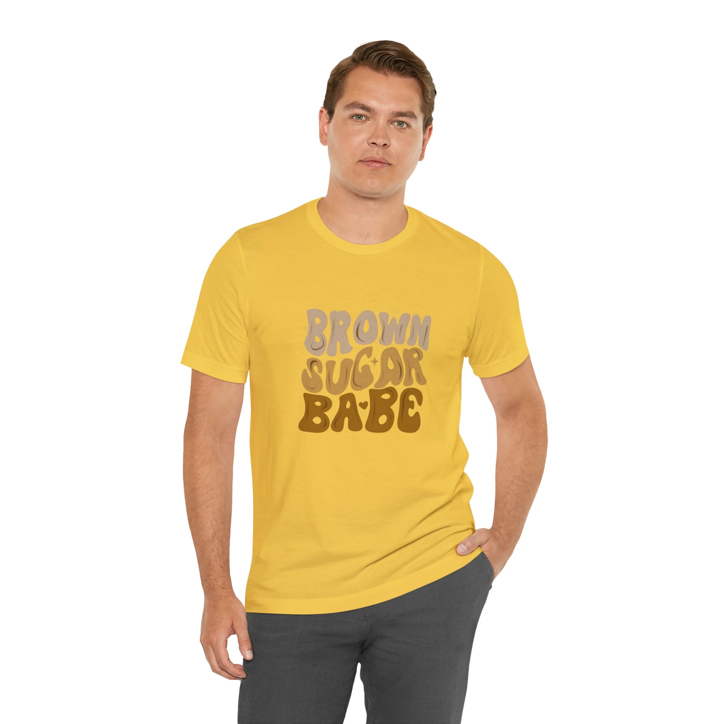 Brown Sugar Babe shirt, Gift for her, gift for him, Birthday shirt, Family vacation shirts, Unisex Jersey Short Sleeve Tee