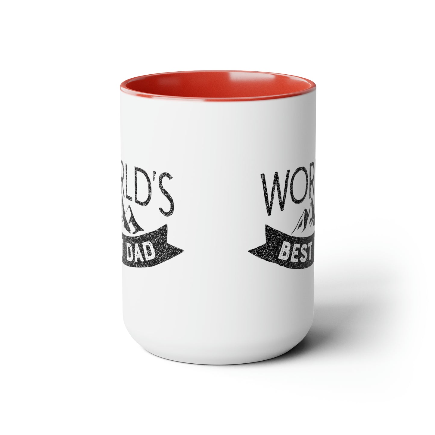 World's best dad mug love you dad sister gift Coffee Mug pregnancy reveal gift heart mug gift for her Mug wife Coffee tea 15oz