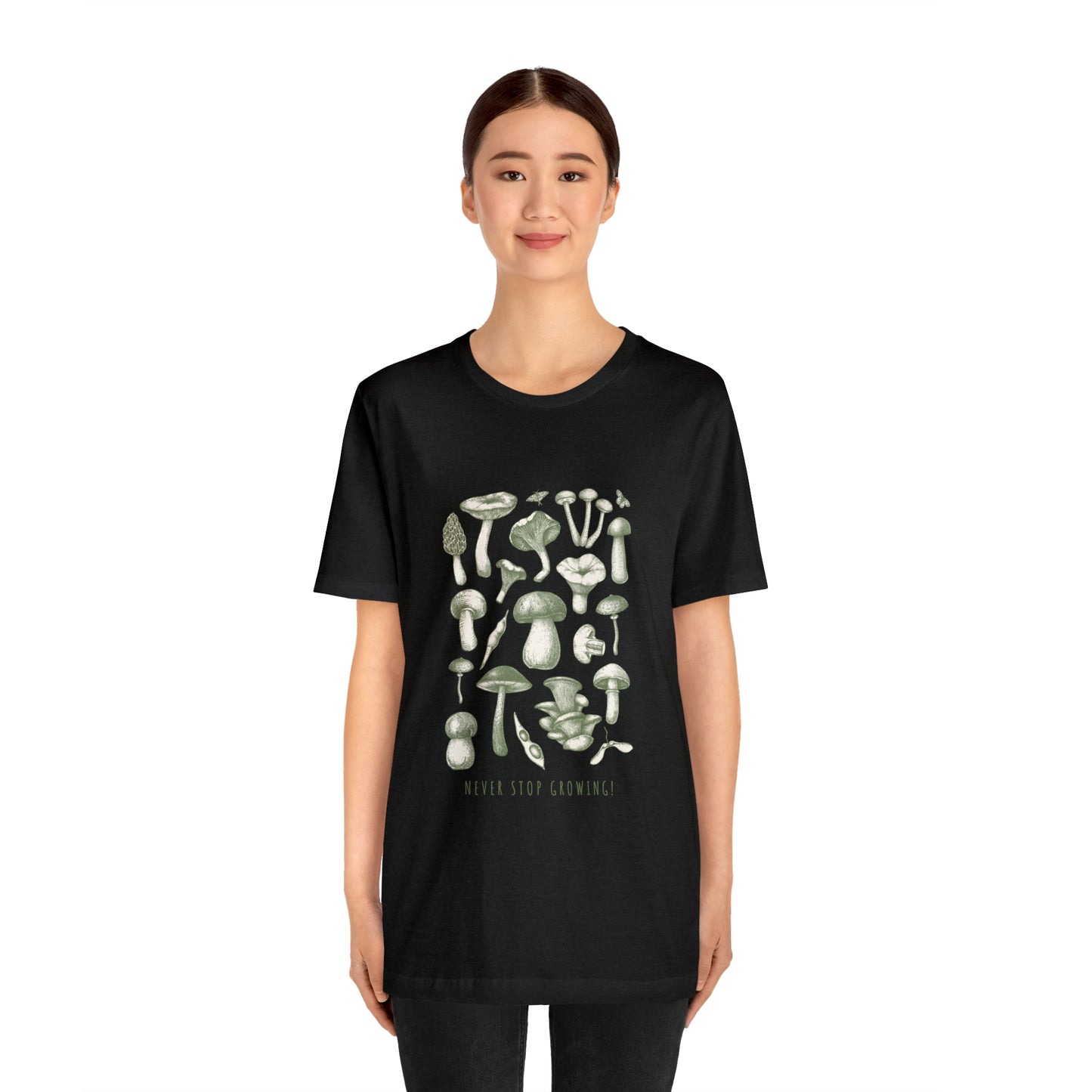Mushroom tshirt book lover herbology Tshirt Shirt Halloween Gift for Cat Lover Gift for Cat Mom Gift