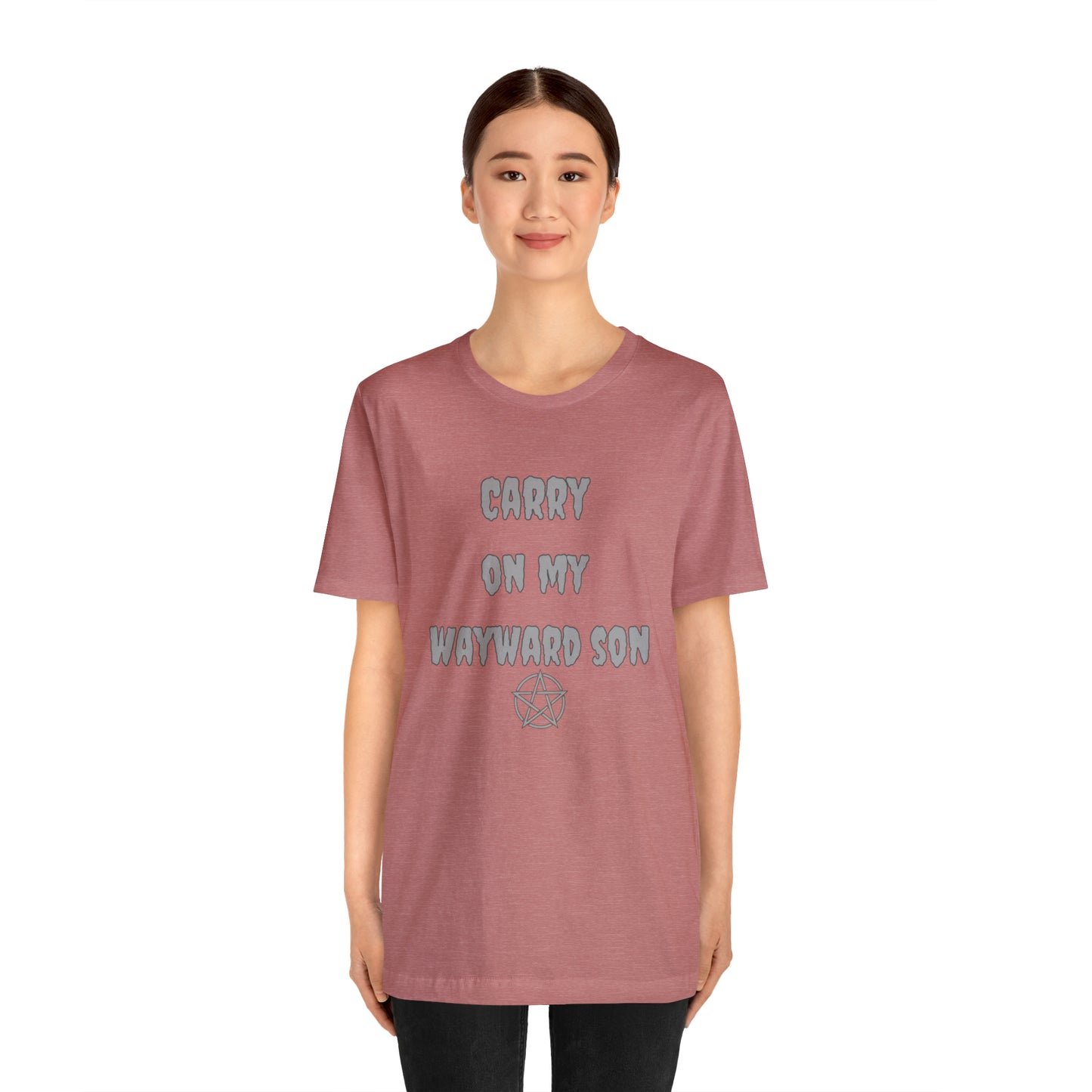 Supernatural shirts Carry on my wayward son gift shirts, Father's day gifts,gift for Dad vacation shirt, best friend, Christmas gift