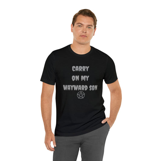 Supernatural shirts Carry on my wayward son gift shirts, Father's day gifts,gift for Dad vacation shirt, best friend, Christmas gift