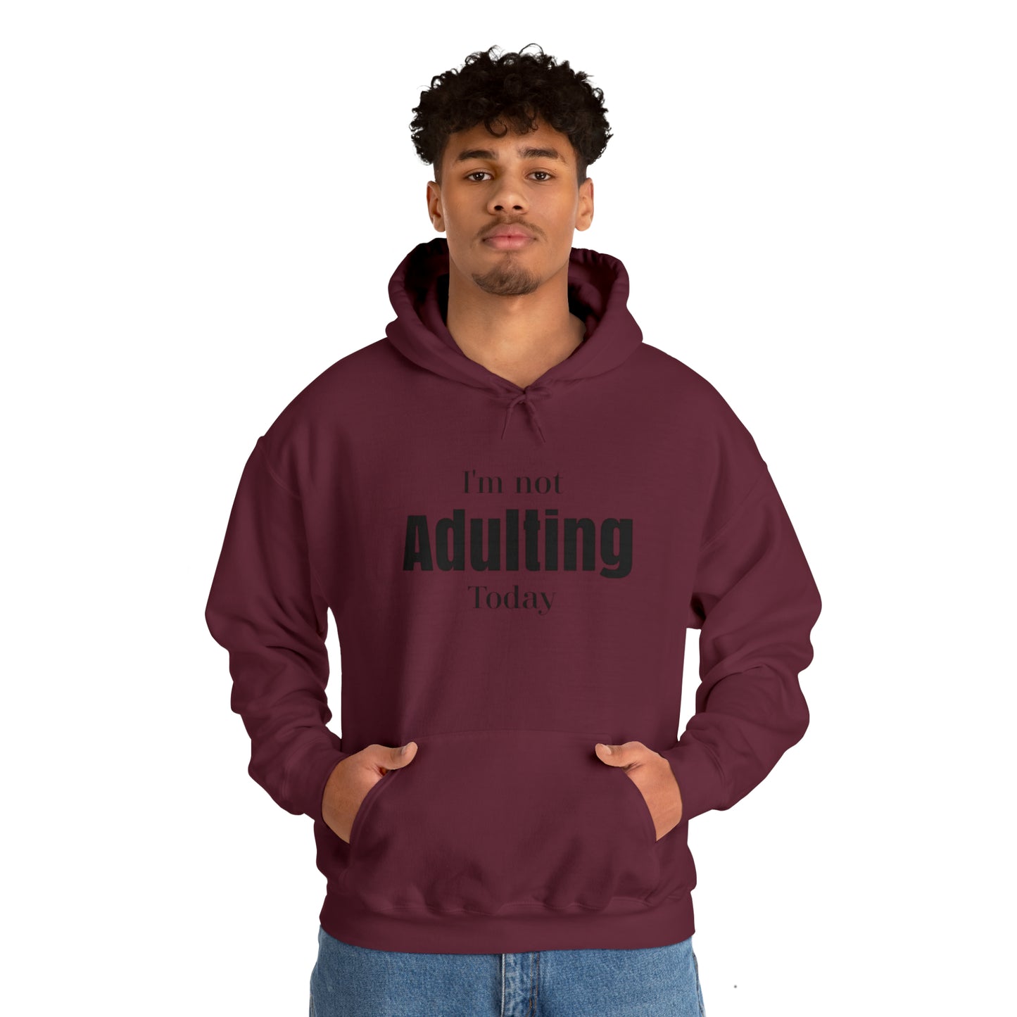 Adulting Sweatshirt unisex, I'm not adulting today, Funny adulting shirt Christmas Sweater,Christmas boss mom,Holiday Christmas gift