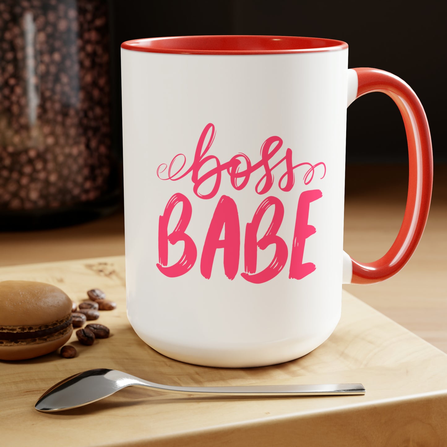 Bossbabe mug Christmas mug gift for mom gift mug Floral mug gift for her Mug funny gift for wife Coffee Mugs Christmas gift 15oz