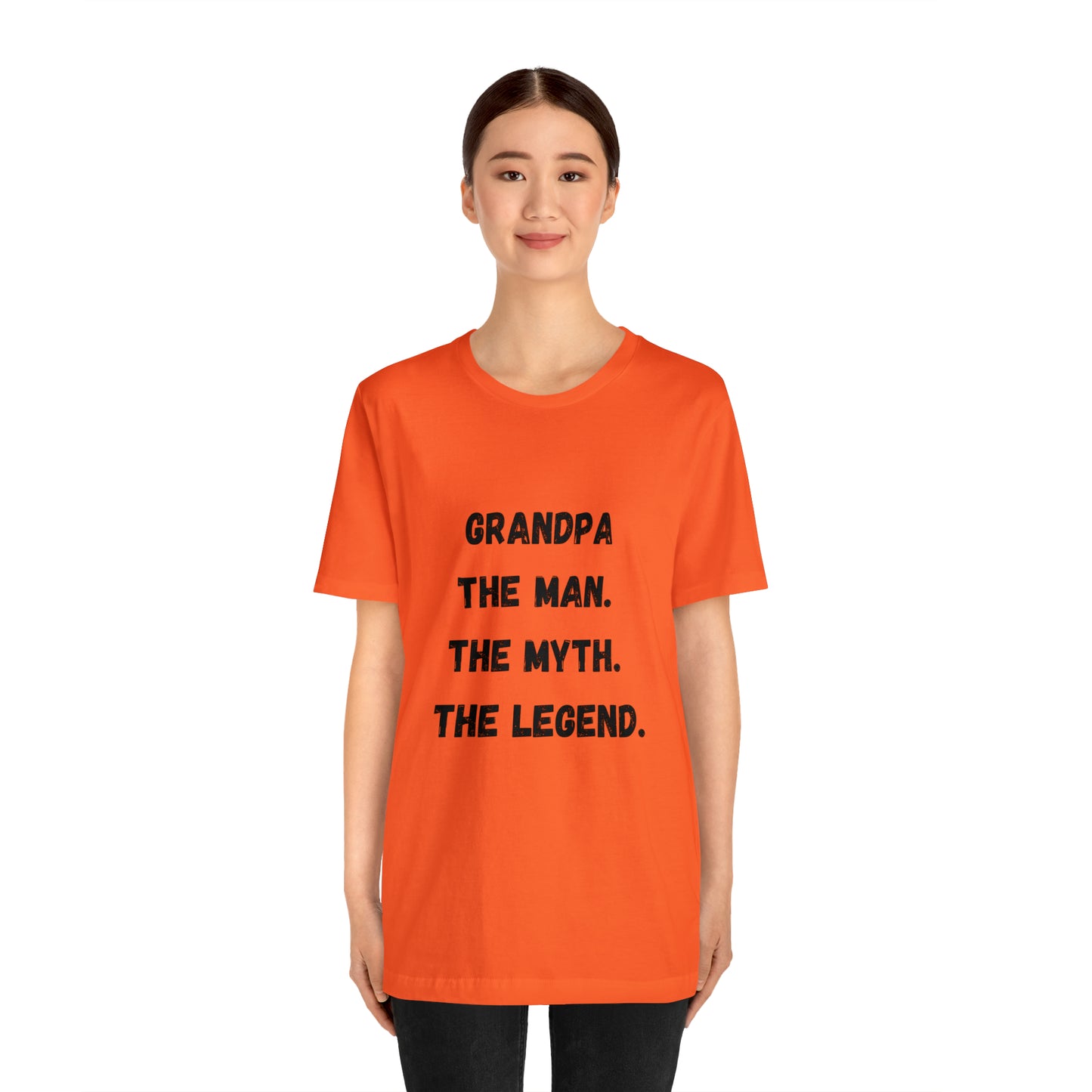 GrandPa the man the myth the legend t-shirt,Gift for Dad,Father's day gifts,gift for Dad vacation shirt, best friend, Christmas gift for dad