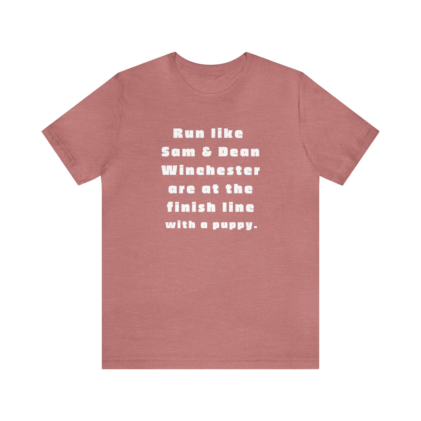 Winchester fans work out shirt Gym top sam and dean Tshirt Gift for her Gift for him Funny gift for her gift for him yoga Women's Tee