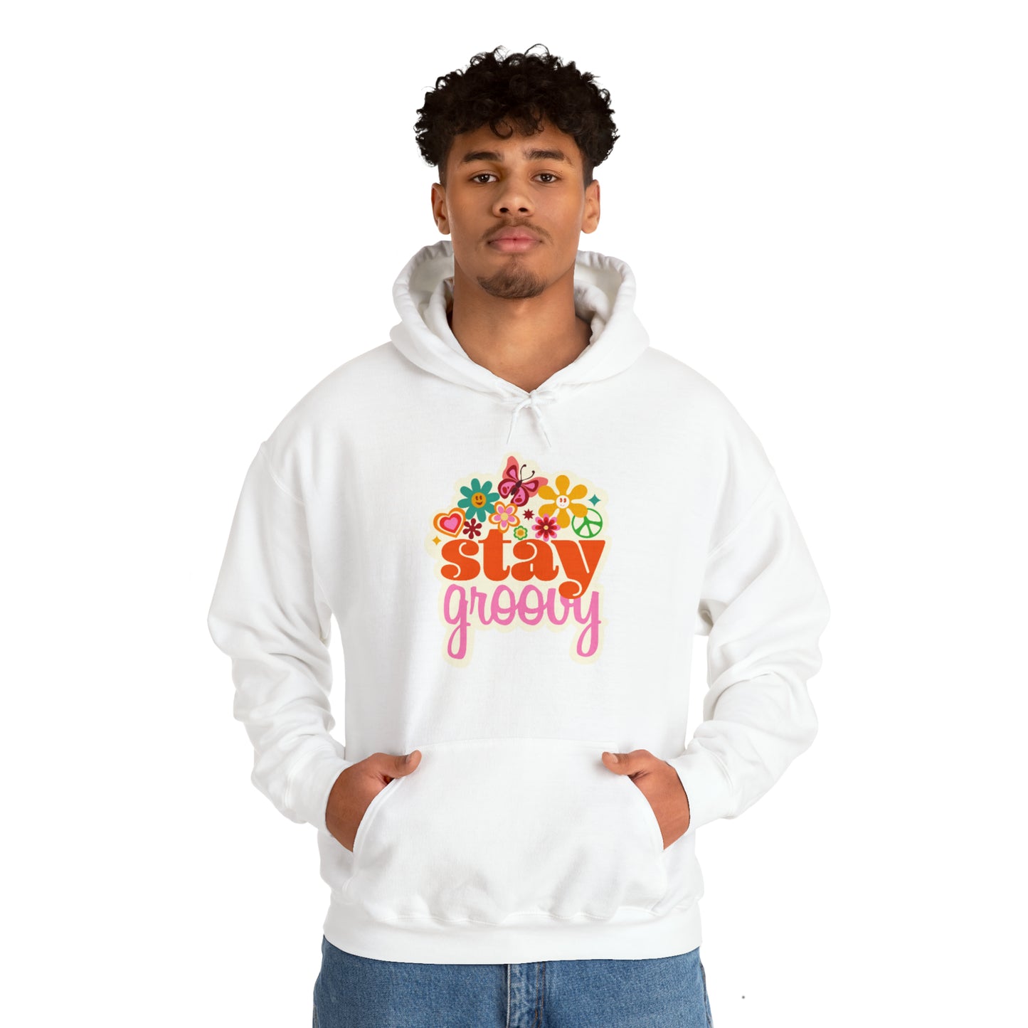 Stay Groovy Hoodie, Hippie Hoodie, good vibes hoodie, Fun Summer shirt, Birthday gift for her, Galantine gift for her,best friend gift, vac