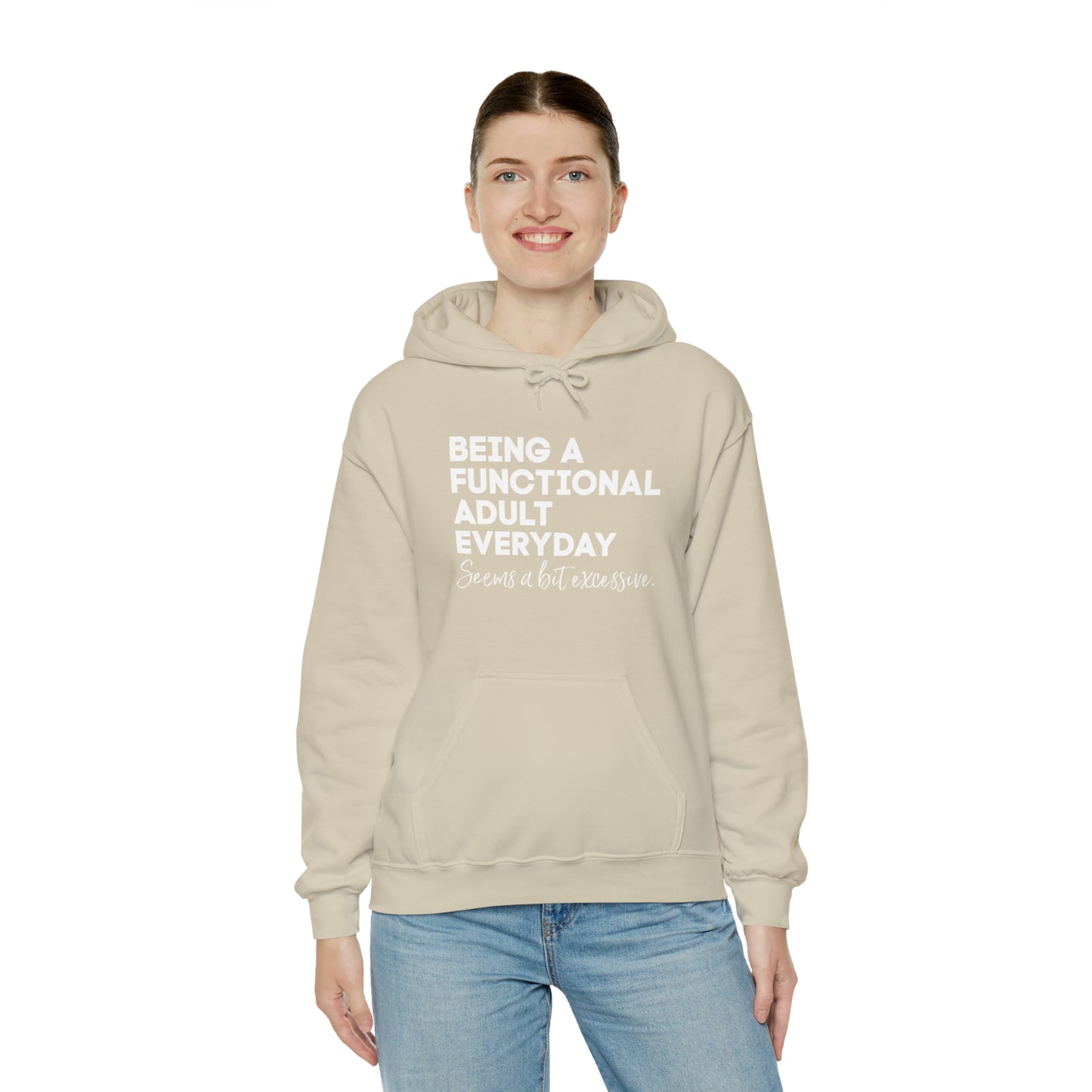 Being a functional adult sweater funny sweashirt birthday gift Christmas gifts Sweatshirt Gift for him Gift
