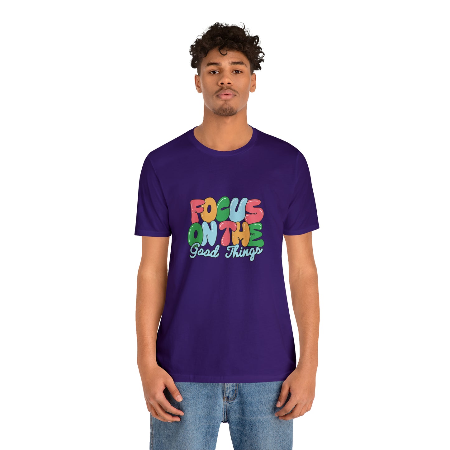 Focus on the good things shirt positive vibes shirt good vibes tee yogawear zen clothes bohemian top Women's Christmas gift for her for him