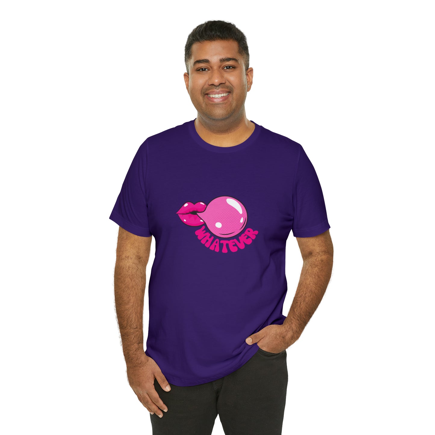 Whatever bubblegum T-Shirt Aesthetic Shirt Trendy Shirt Shirt With Words On Back Positive Gift for him Gift for her boho shirt hippie soul