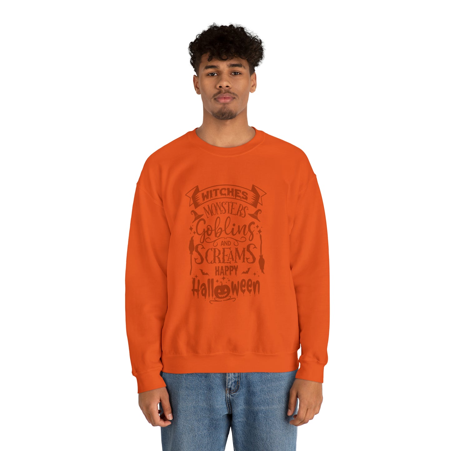 Witches Monsters Halloween Sweatshirt Ghostface Shirt Funny Halloween Horror Shirt Halloween Women's Sweatshirt Funny Halloween Tee Unisex