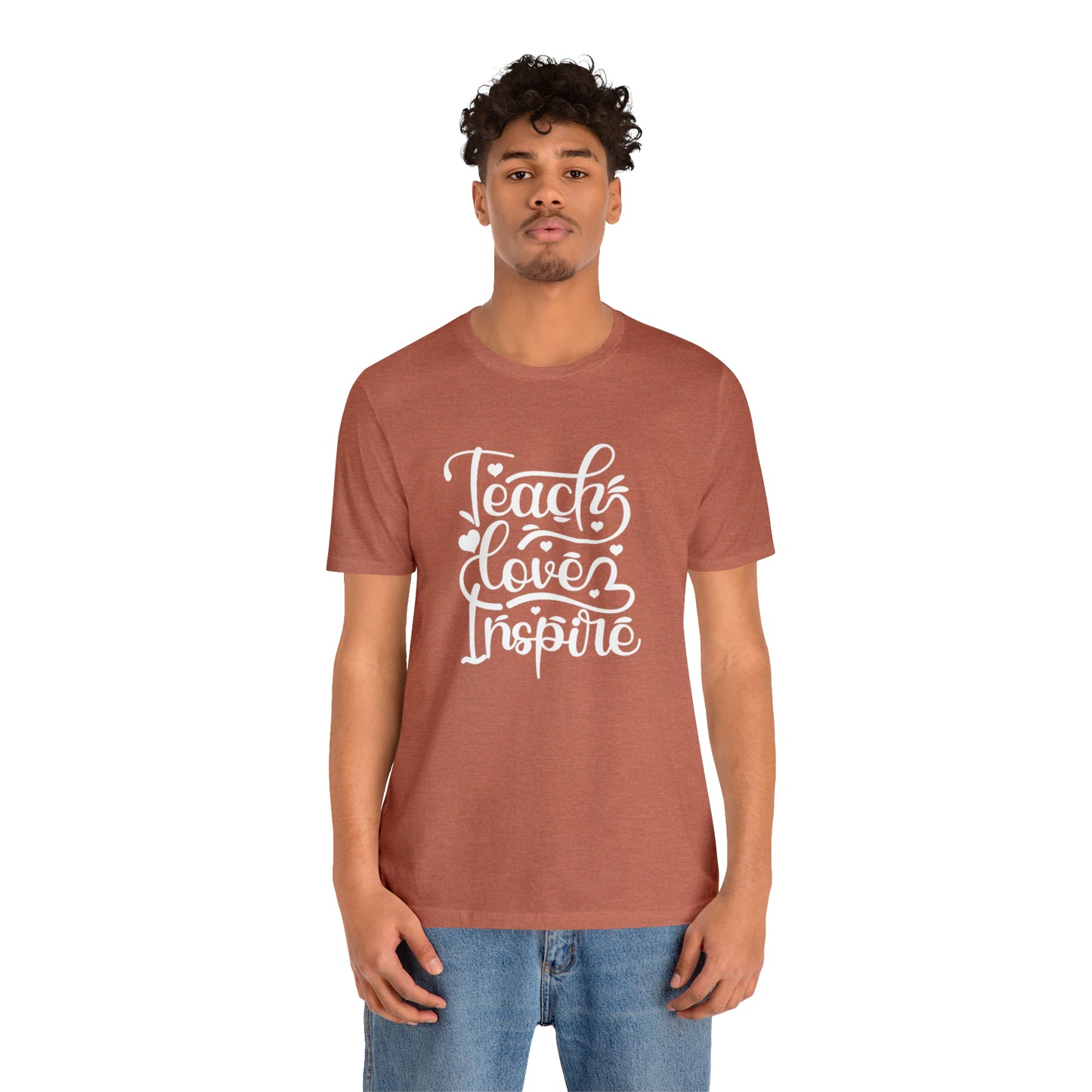 Teach love inspire T-shirt, Teacher mode Shirt, Homeschooling sweatshirt,teacher mom shirt, hoodie teacher shirt Boss lady shirt