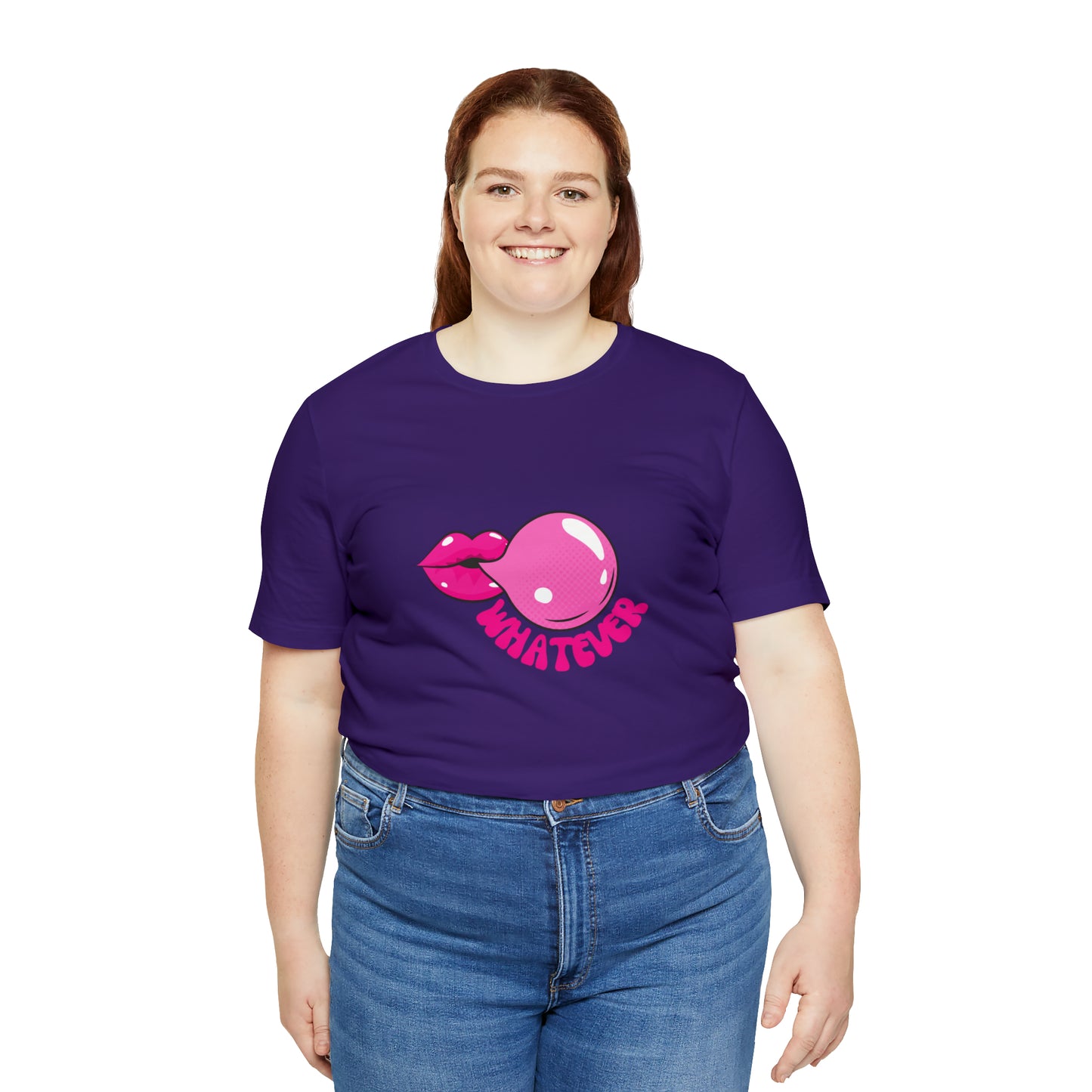 Whatever bubblegum T-Shirt Aesthetic Shirt Trendy Shirt Shirt With Words On Back Positive Gift for him Gift for her boho shirt hippie soul