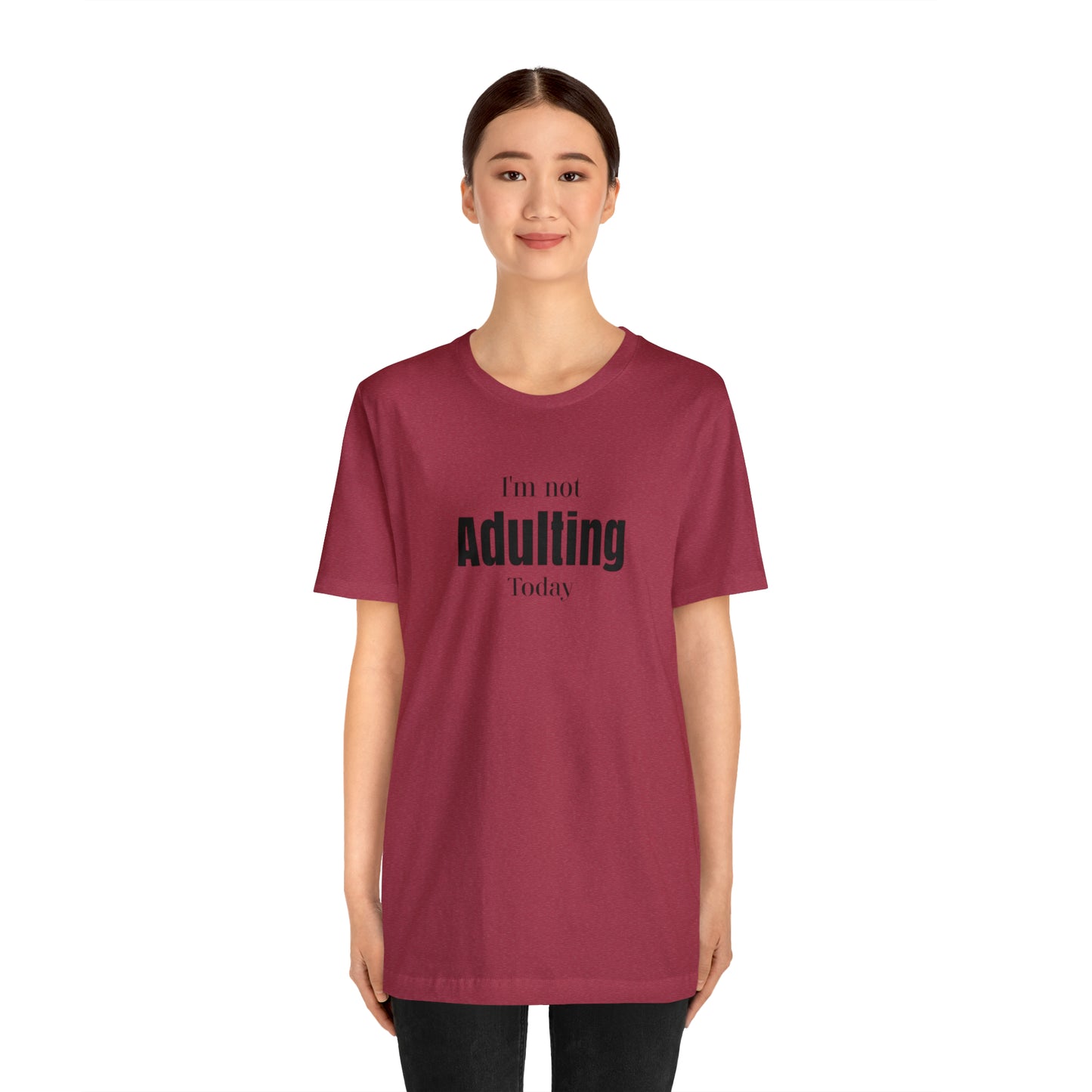 I'm not Adulting shirt unisex,Funny adulting,Christmas Sweater,Christmas,Holiday Christmas Gift Homeschooling mom shirt, teacher shirt Boss