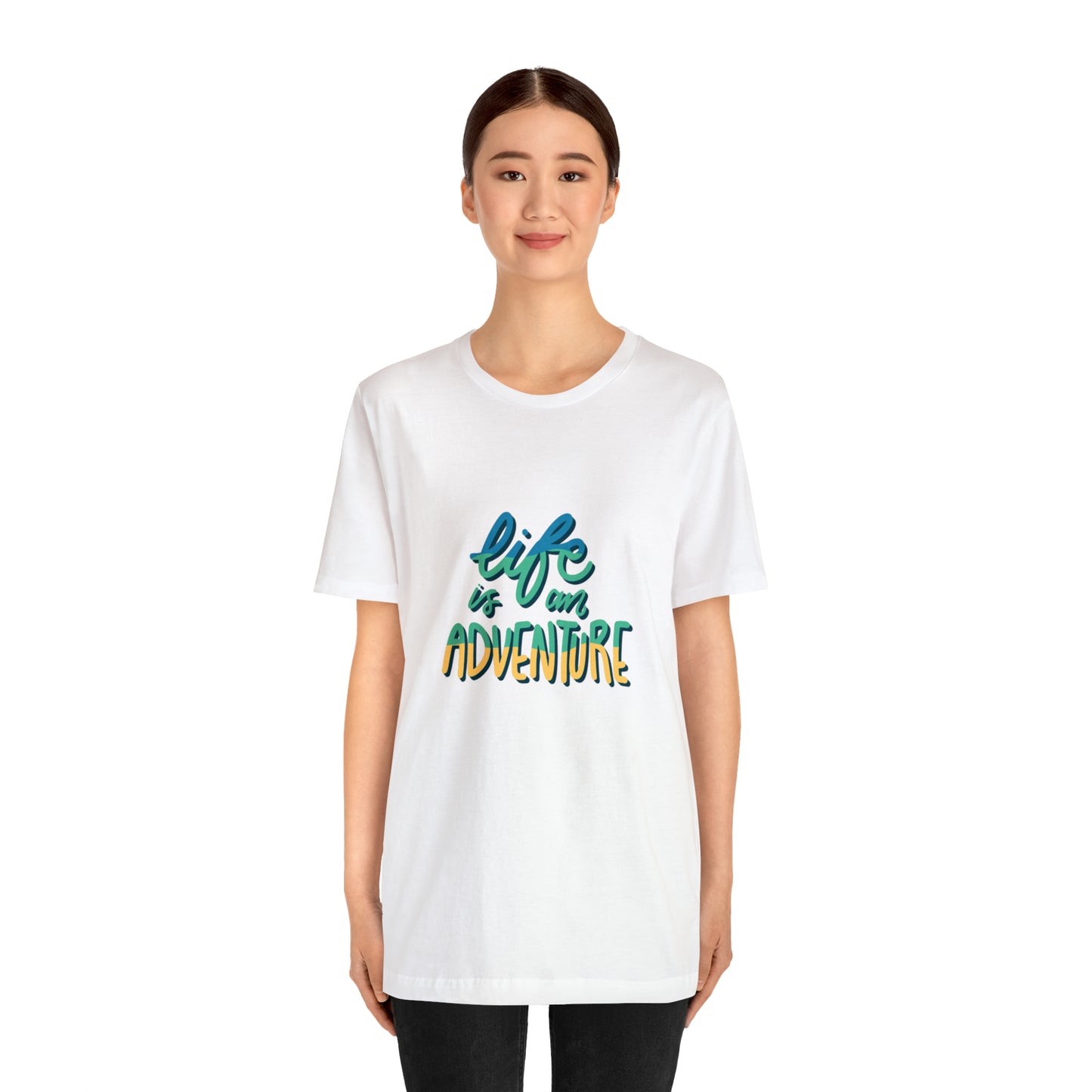 Life is a pure Adventure shirt, Good vibes only shirt, Adventurer shirt, Unisex gift, gift for her, gift for him, vacation shirt,best friend