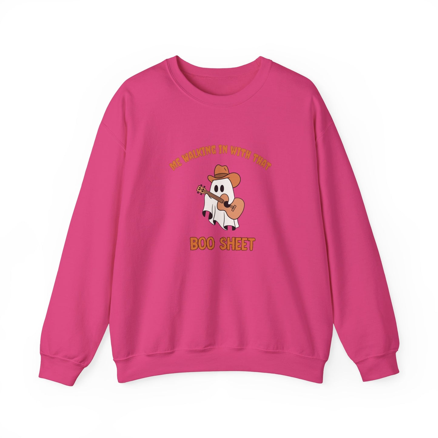 Funny Boo sheet sweater Halloween sweater ghost fallleaves sweater Halloween Sweatshirt  shirt Era Tour sweater best friend gift Unisex gift