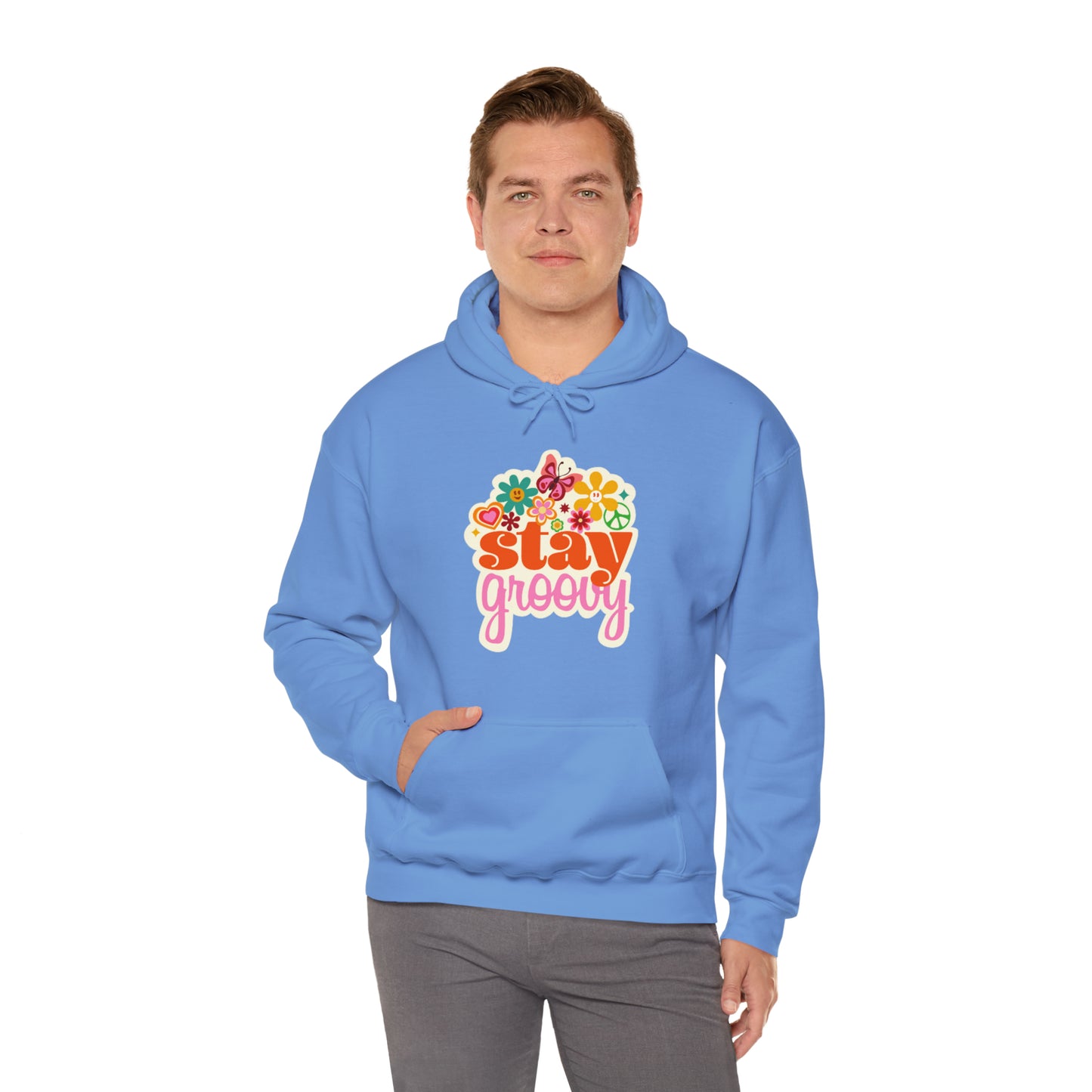 Stay Groovy Hoodie, Hippie Hoodie, good vibes hoodie, Fun Summer shirt, Birthday gift for her, Galantine gift for her,best friend gift, vac