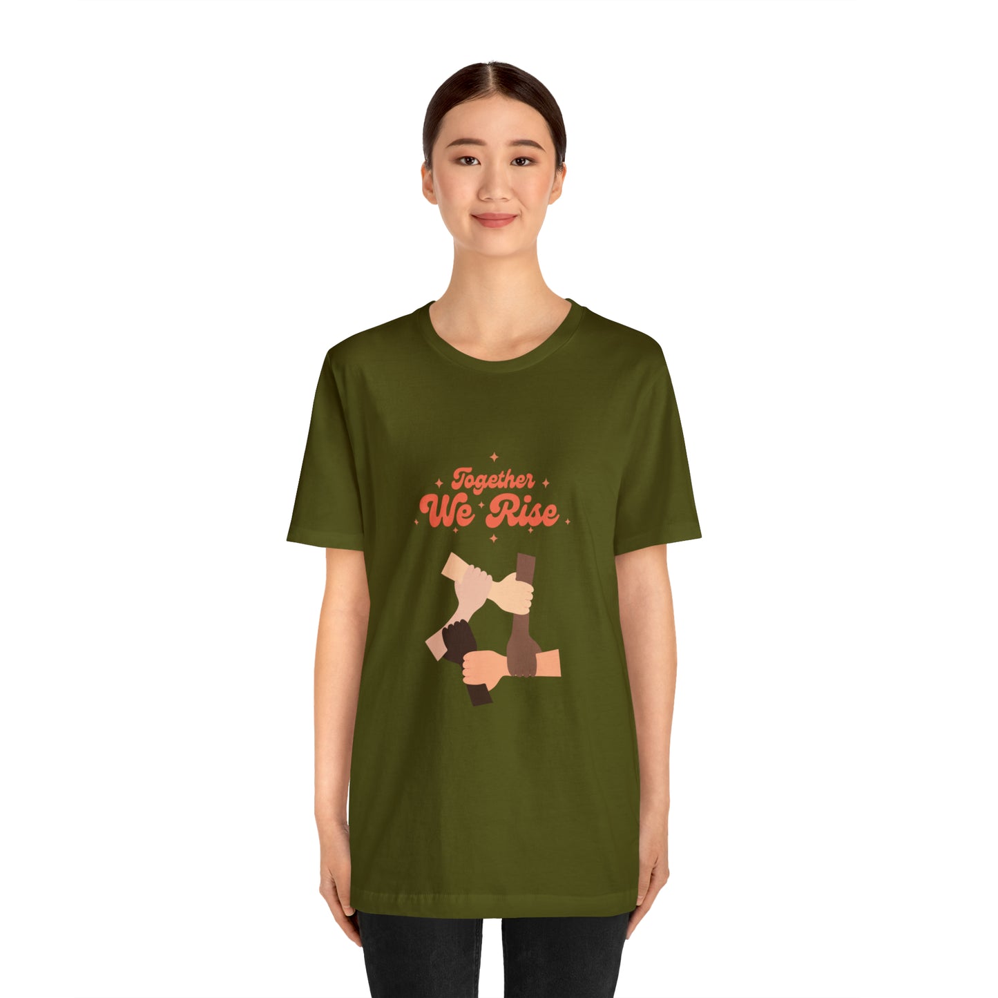 Unity Tshirt Equality shirt Together we rise shirt Focus on the good things shirt positive vibes shirt good vibes zen clothes Christmas
