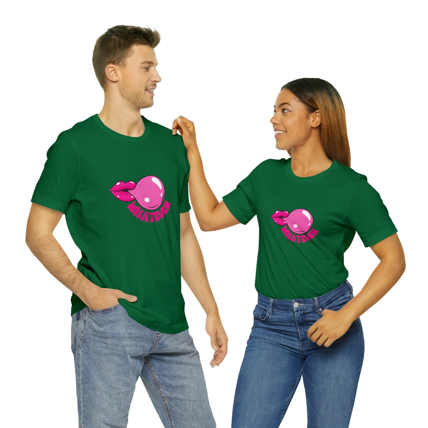 Whatever bubblegum T-Shirt Aesthetic Shirt Trendy Shirt Shirt With Words On Back Positive Gift for him Gift for her boho shirt hippie soul