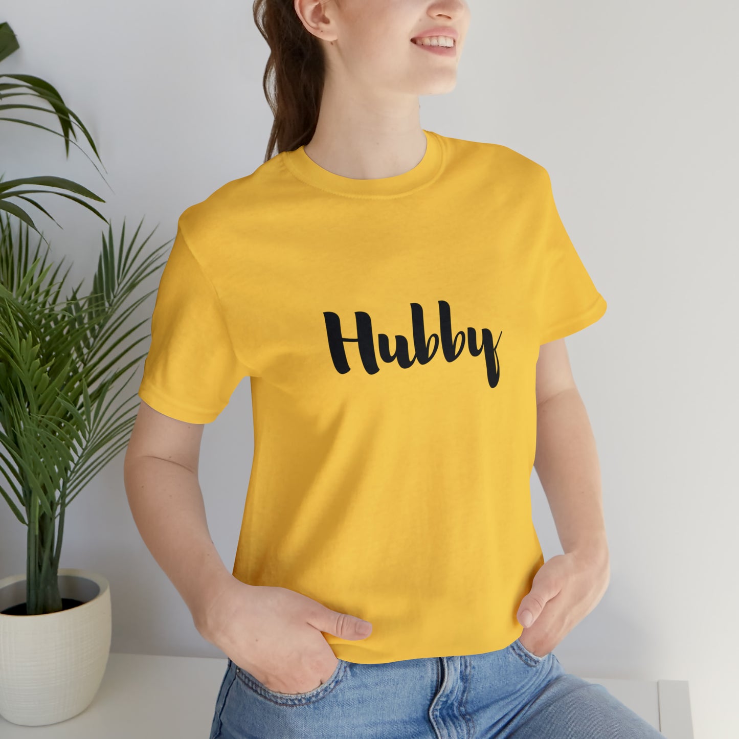 Hubby unisex T-shirt, bride groom attire, bridal party shirts, shower gift,Fathers Day Gift, Dad shirt, Husband birthday,