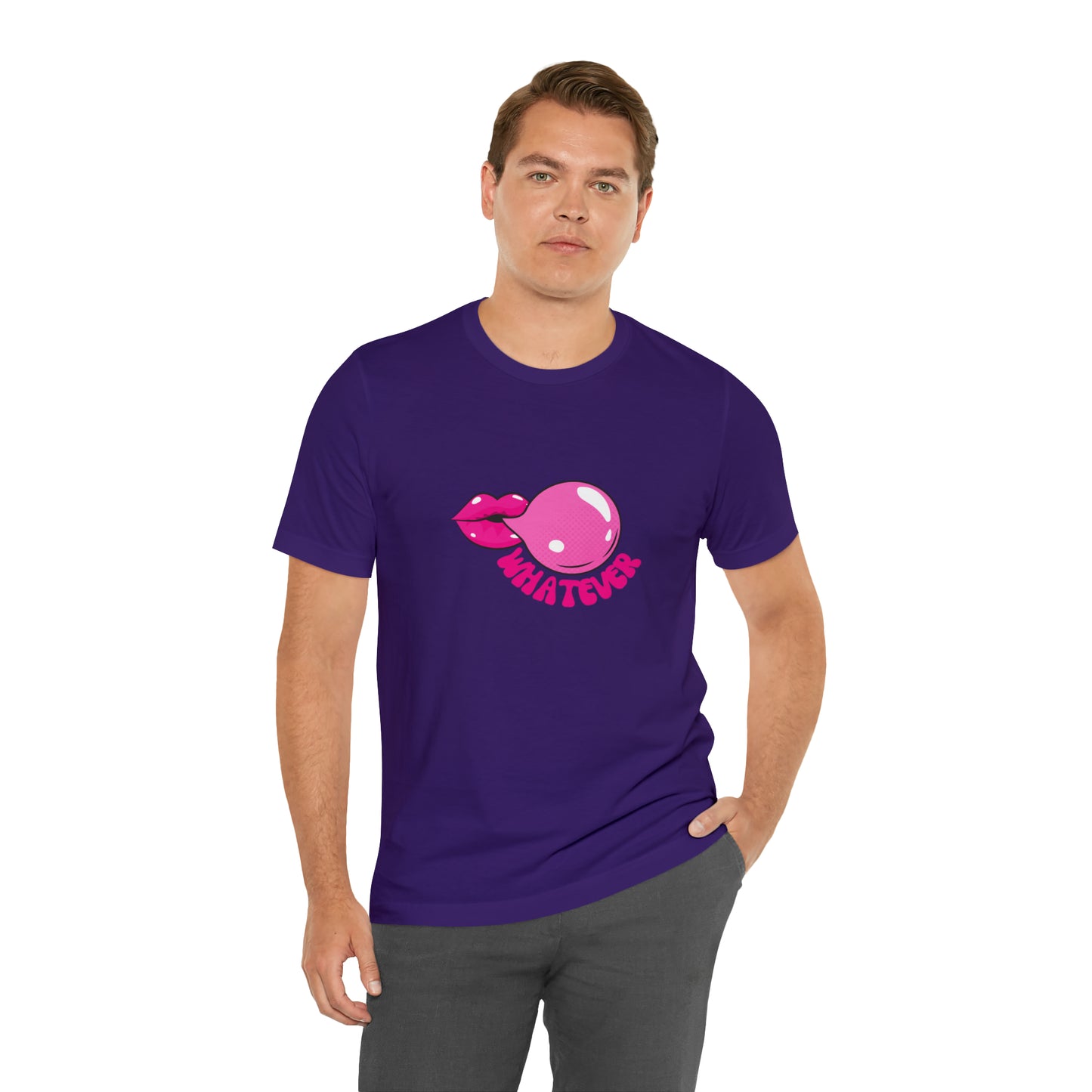 Whatever bubblegum T-Shirt Aesthetic Shirt Trendy Shirt Shirt With Words On Back Positive Gift for him Gift for her boho shirt hippie soul