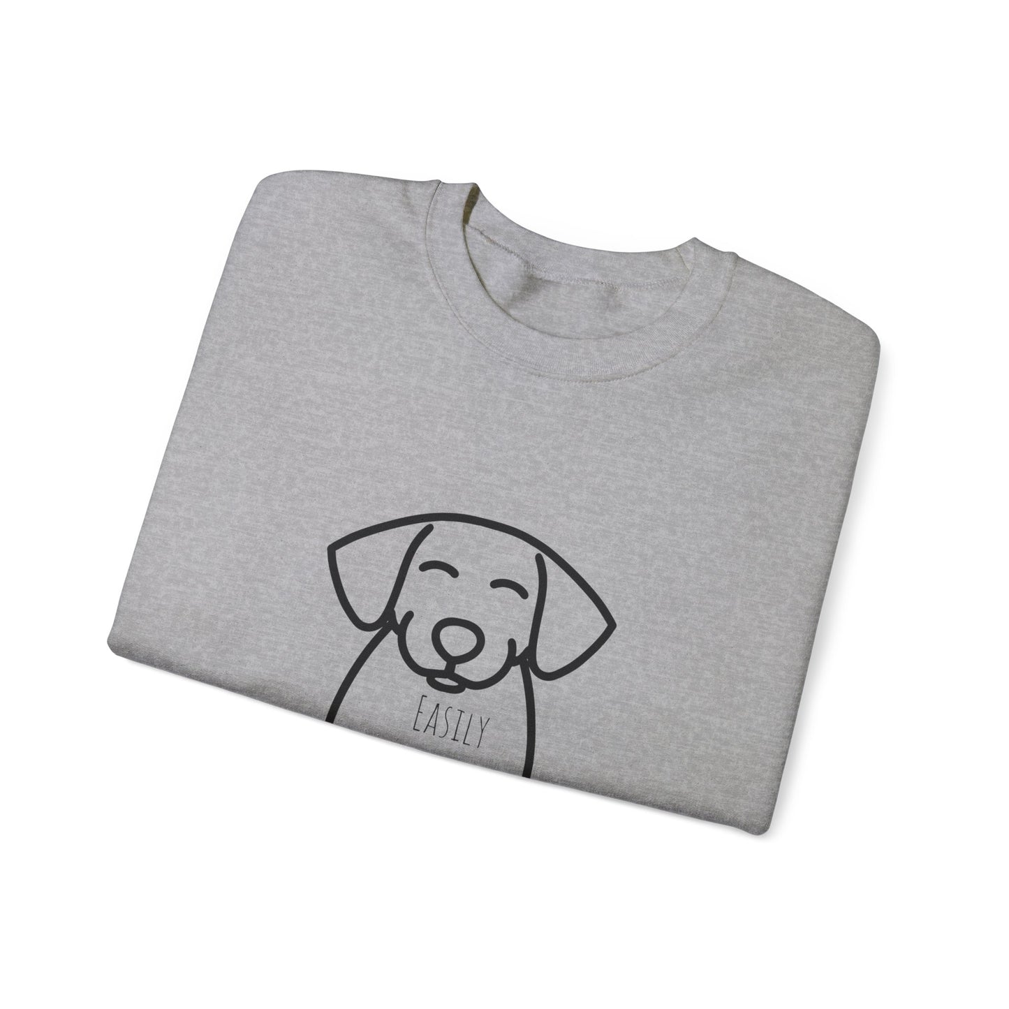 Easily distracted by dogs Sweatshirt Christmas gift for dog Mom dog lover gift dog dad gift for him gift for her best friend gift funny dog