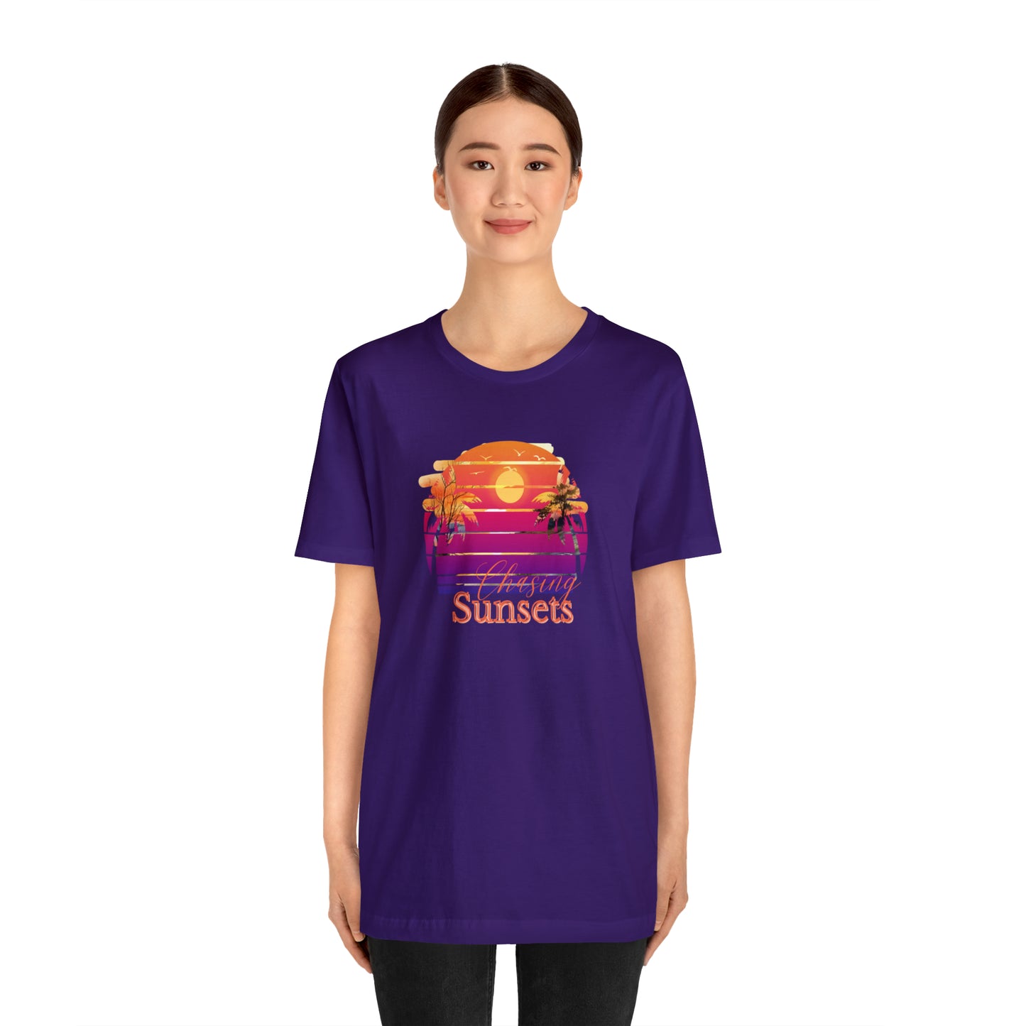 Chasing Sunsets shirt Life is an Adventure shirt Good vibes only shirt Adventurer shirt gift for her gift for him vacation shirt best friend