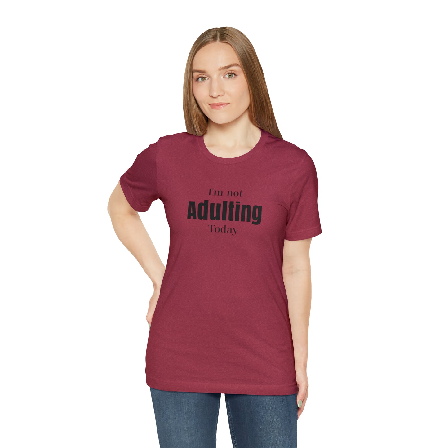 I'm not Adulting shirt unisex,Funny adulting,Christmas Sweater,Christmas,Holiday Christmas Gift Homeschooling mom shirt, teacher shirt Boss