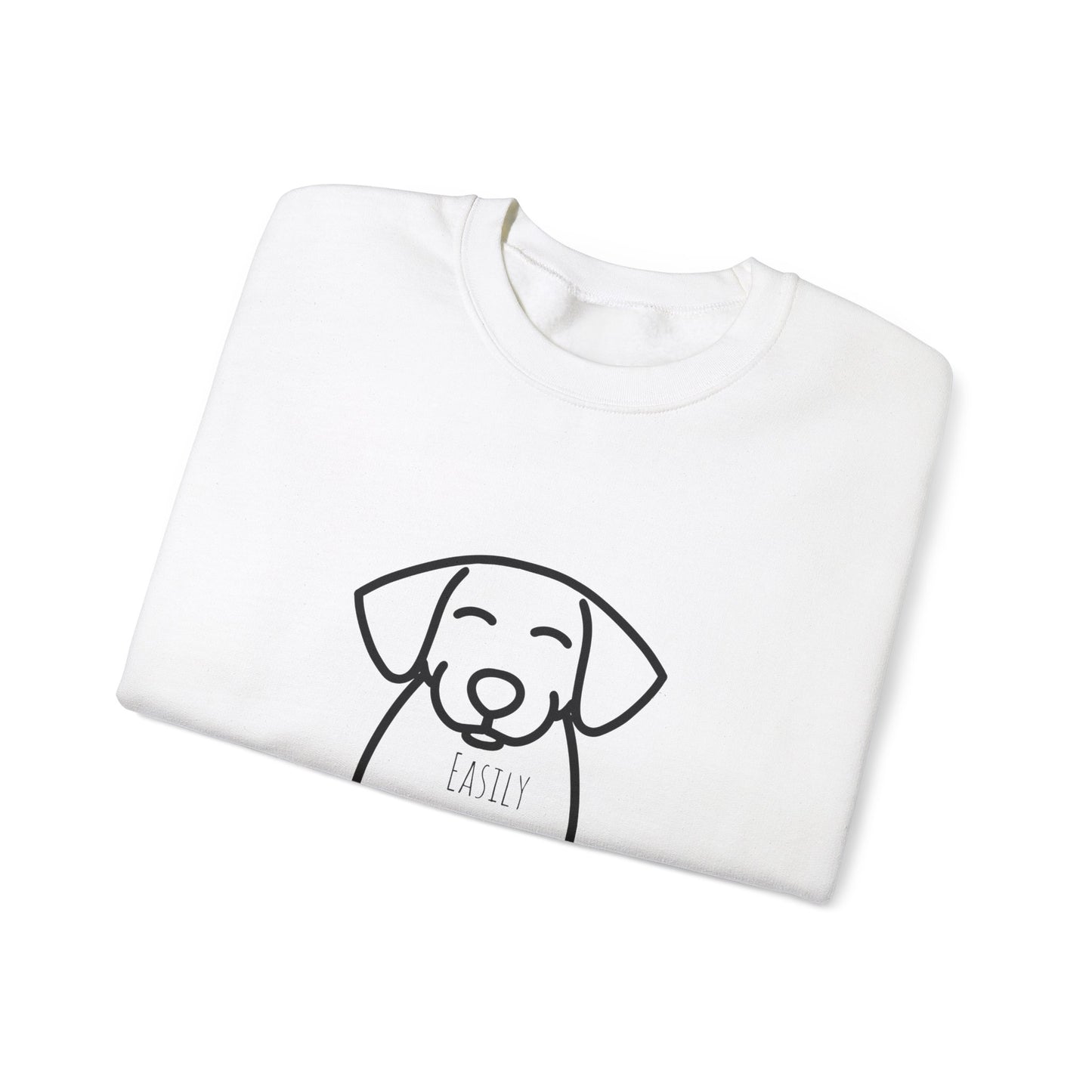 Easily distracted by dogs Sweatshirt Christmas gift for dog Mom dog lover gift dog dad gift for him gift for her best friend gift funny dog
