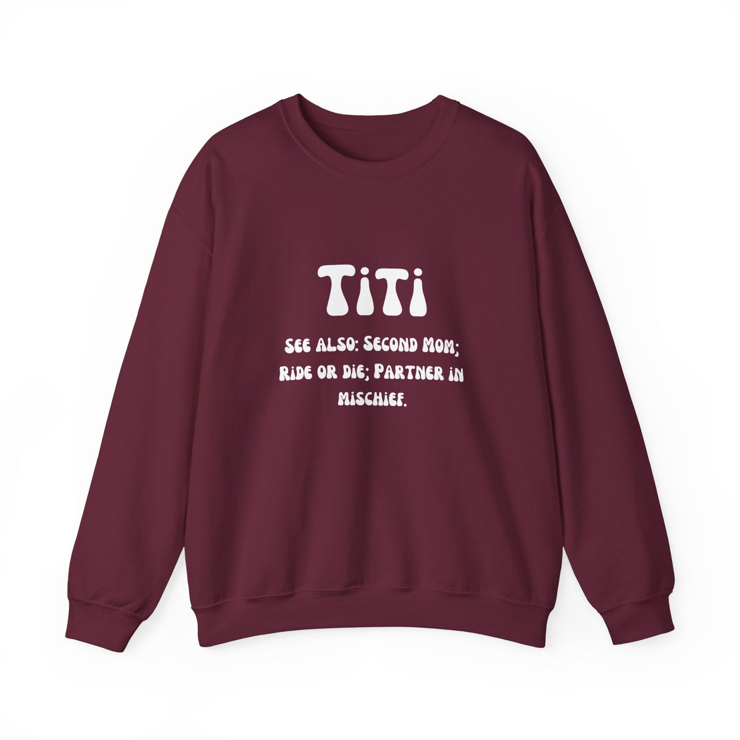 Titi sweater Auntie sweater second mom gift sister love bestie sweater gift for her Mother's day sweater Valentine's sweater gift for him