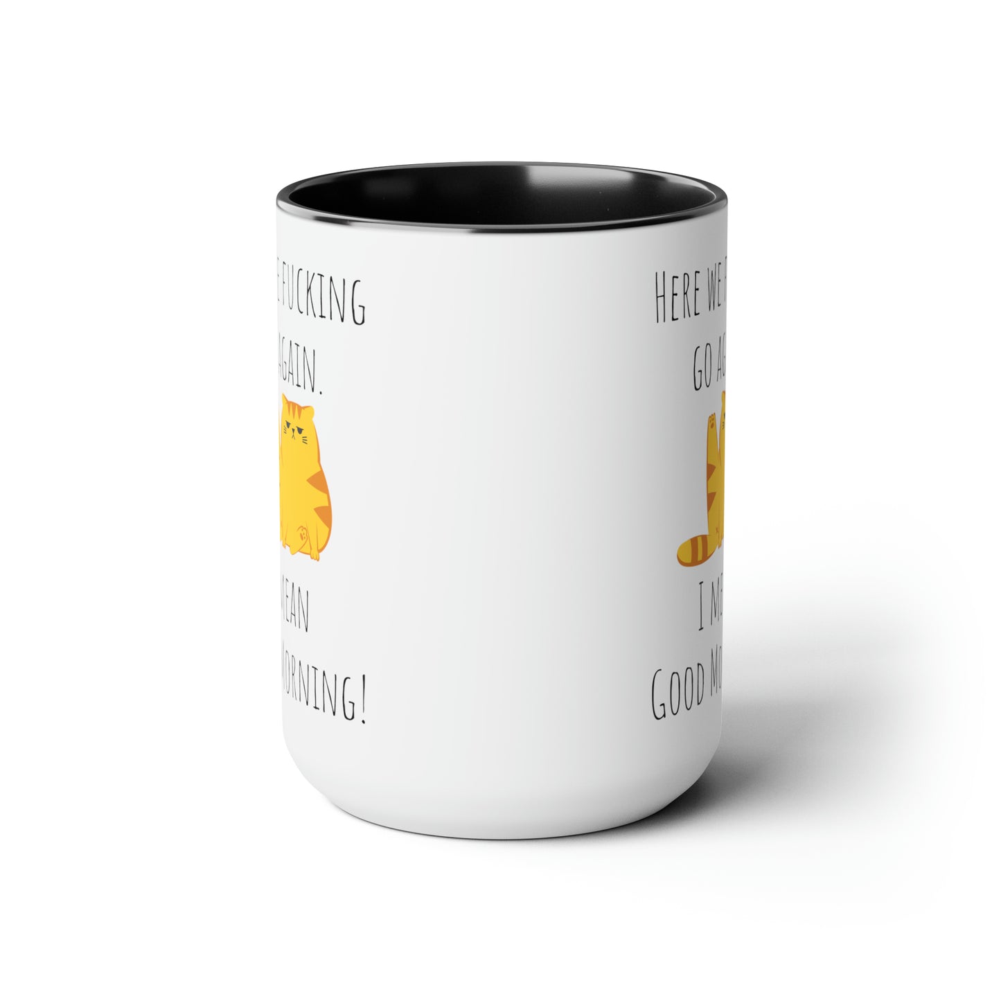 Funny grumpy cat mug funny Coffee Mug Fucking glorious morning mug cat mug gift for her Mug funny gift for wife tea Christmas gift 15oz