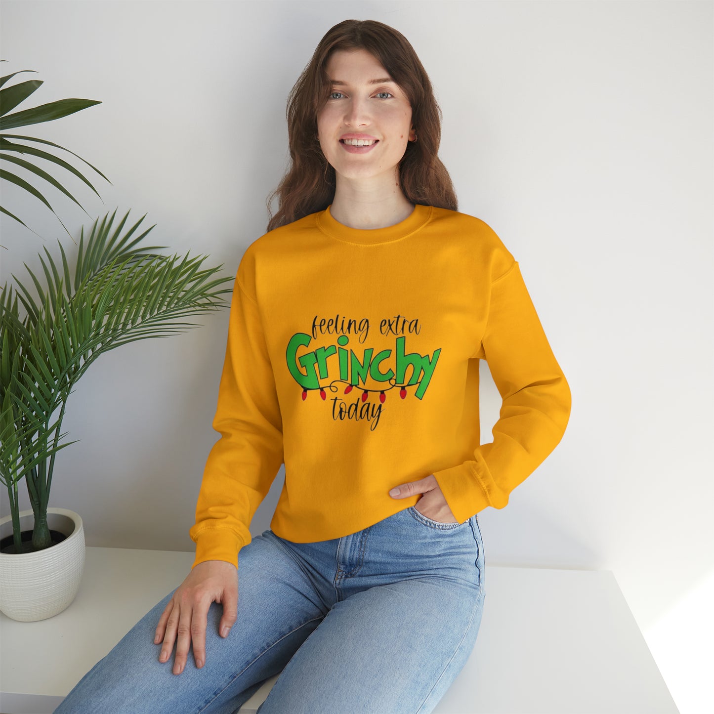 Grinch Christmas Personalized sweater , Christmas sweater,holiday ,Christmas sweatshirt,mama heart Mother's day gift,funny grinch sweatshirt