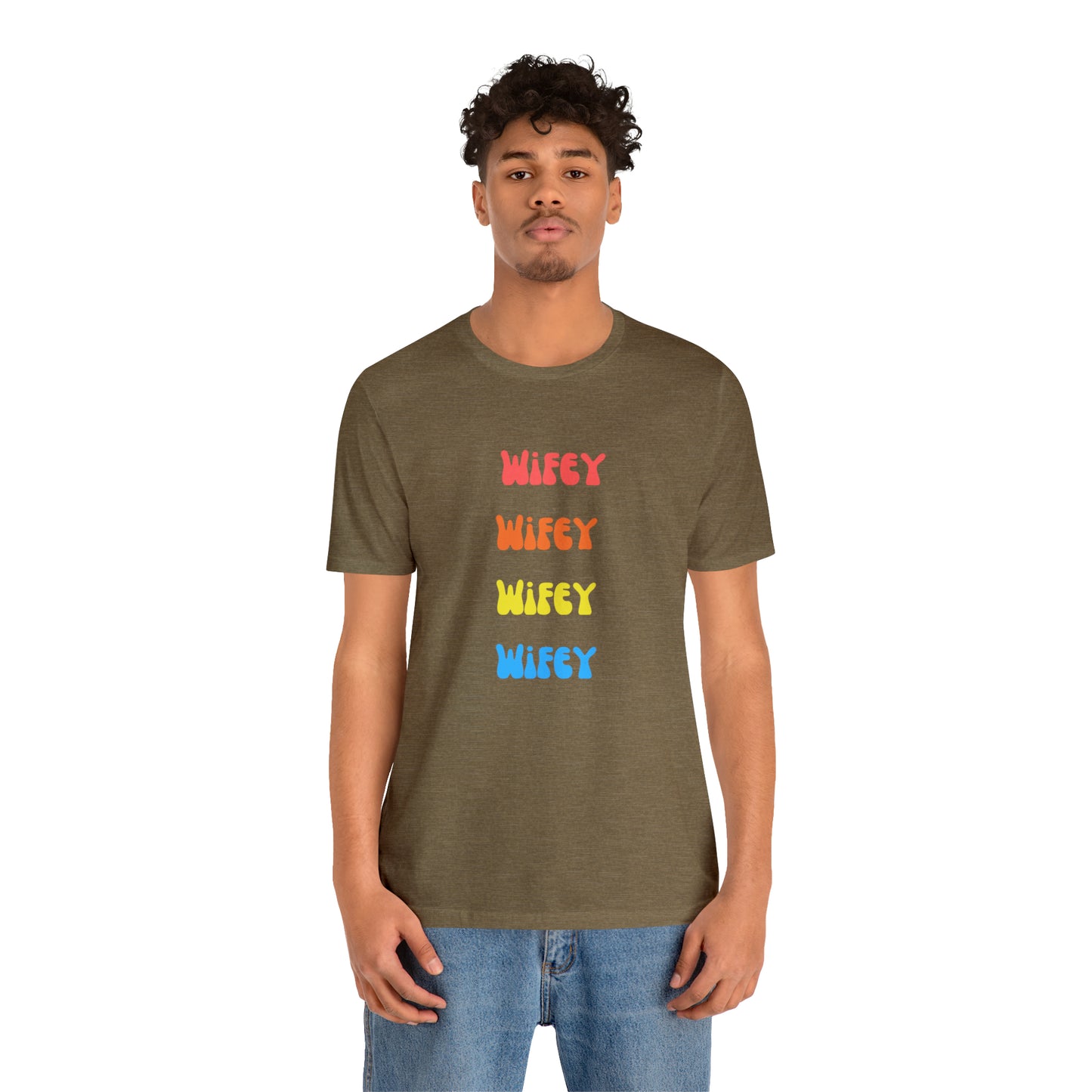 Wifey Wifey T-Shirt Aesthetic Shirt Trendy Shirt Shirt With Words On Back Tumbrl Positive Tee Gift for him Gift for her