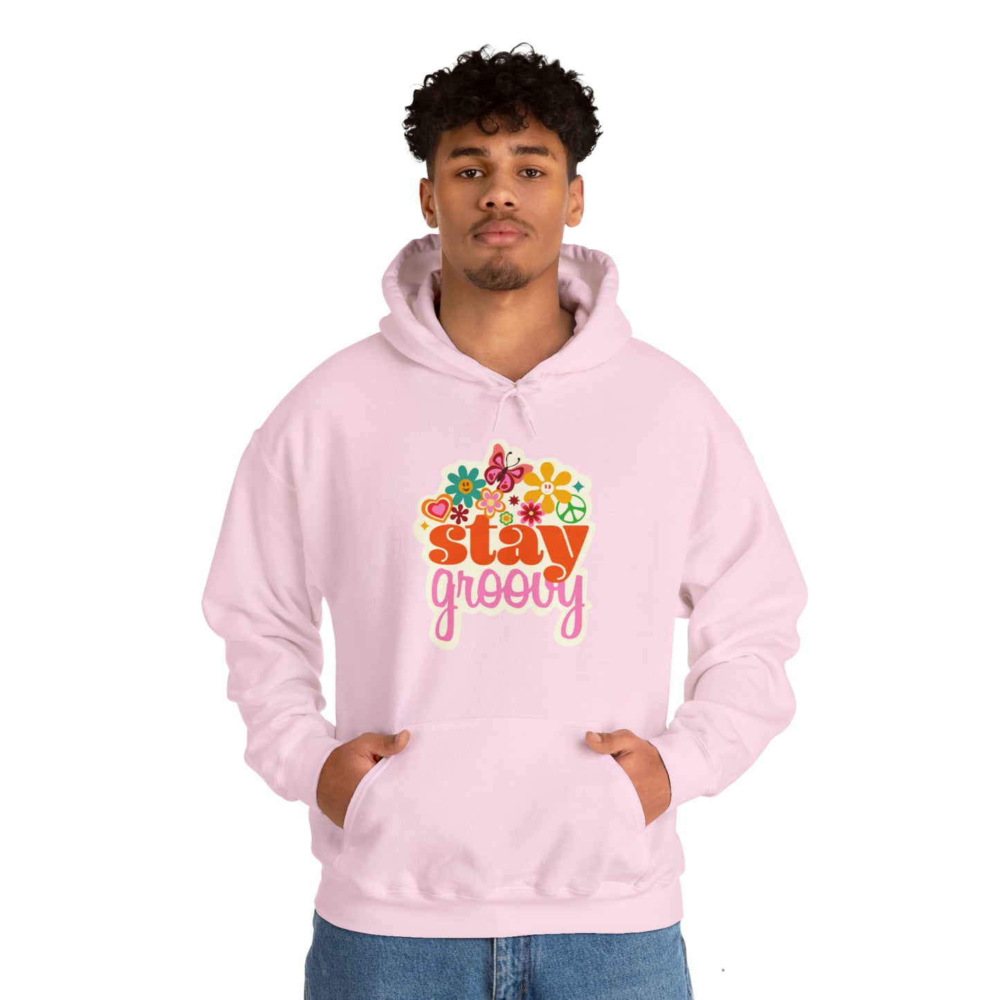 Stay Groovy Hoodie, Hippie Hoodie, good vibes hoodie, Fun Summer shirt, Birthday gift for her, Galantine gift for her,best friend gift, vac