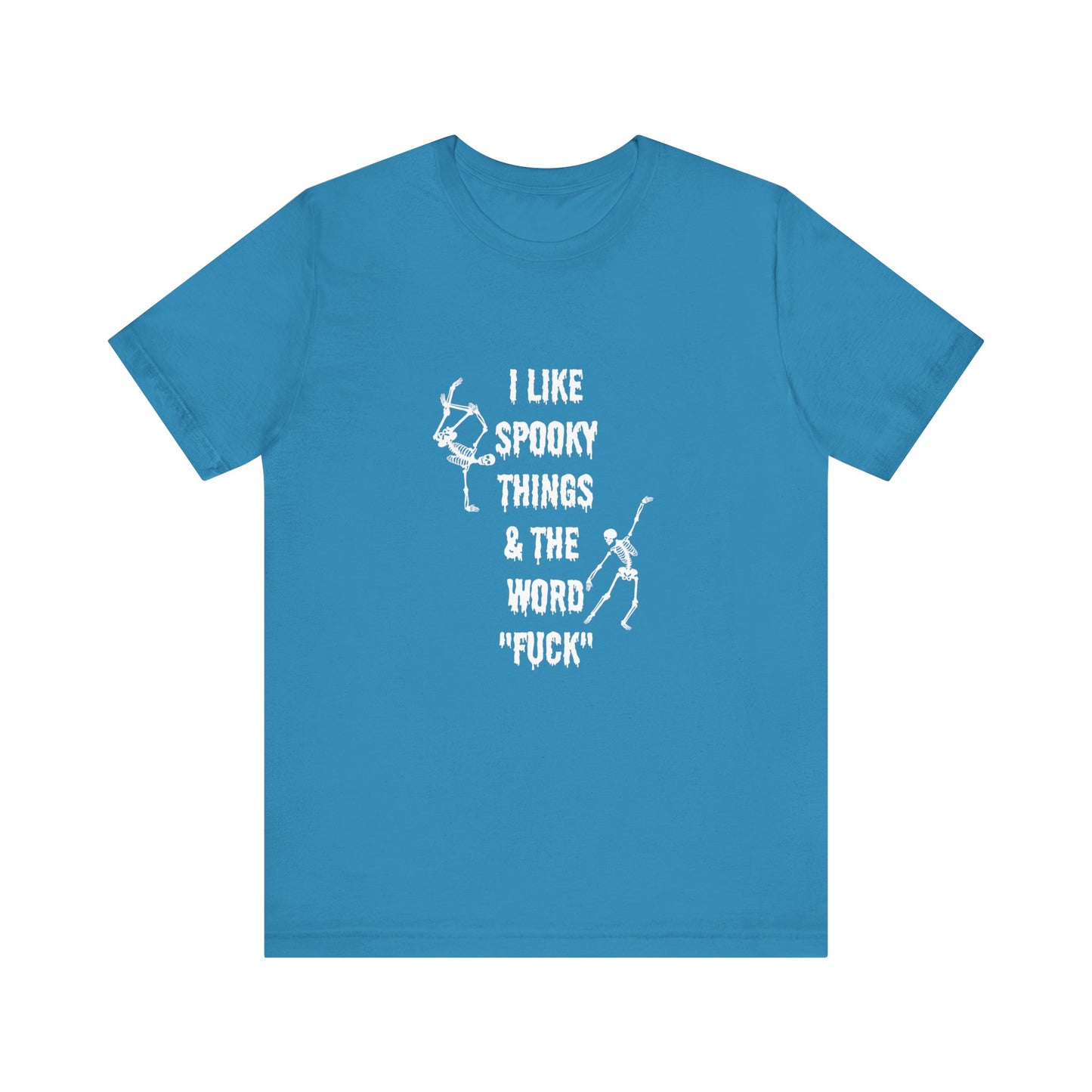 Halloween Shirt funny Halloween spooky things and the word fuck shirt spooky shirt shirt wizard Halloween shirt  bestie Halloween Christmas