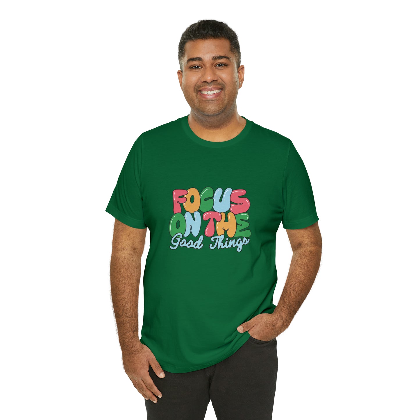 Focus on the good things shirt positive vibes shirt good vibes tee yogawear zen clothes bohemian top Women's Christmas gift for her for him