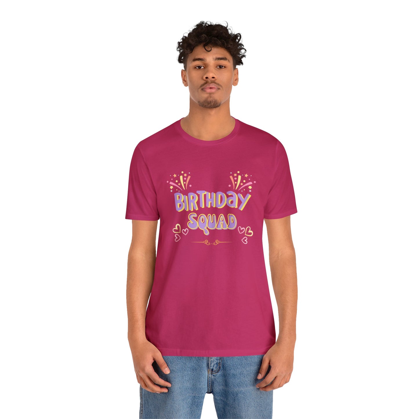 Birthday squad shirt birthday girl shirt birthday shirt gift for her best friend gift birthday party attire month funny Tshirt birthday gift