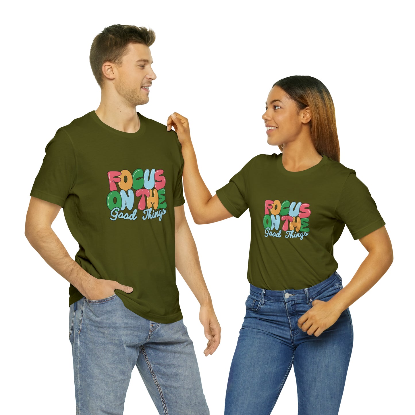 Focus on the good things shirt positive vibes shirt good vibes tee yogawear zen clothes bohemian top Women's Christmas gift for her for him