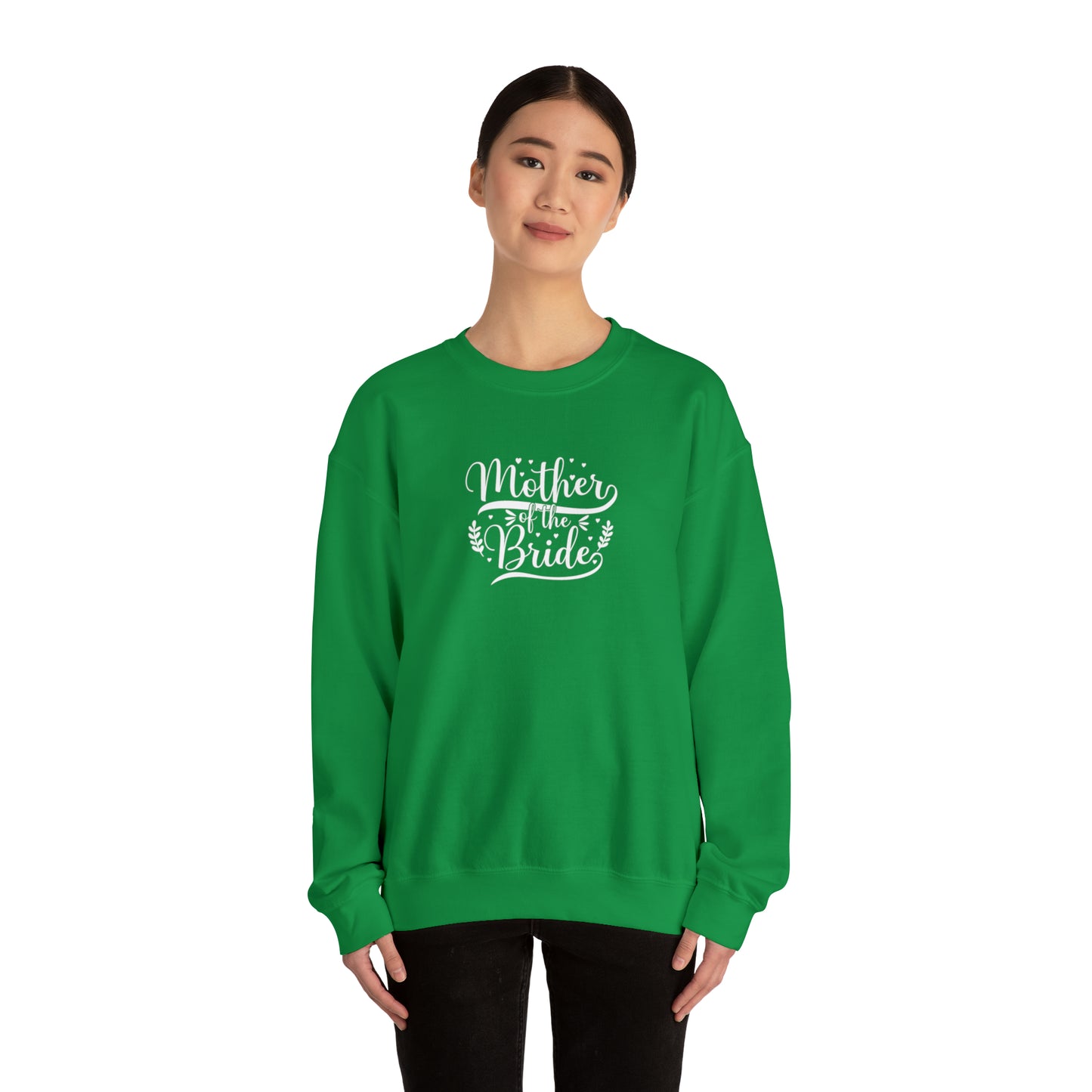 Mother of the bride sweatshirt, Red wedding attire, gift for Mom, bridal party clothes, yoga wear for her, for him, Birthday gift for her