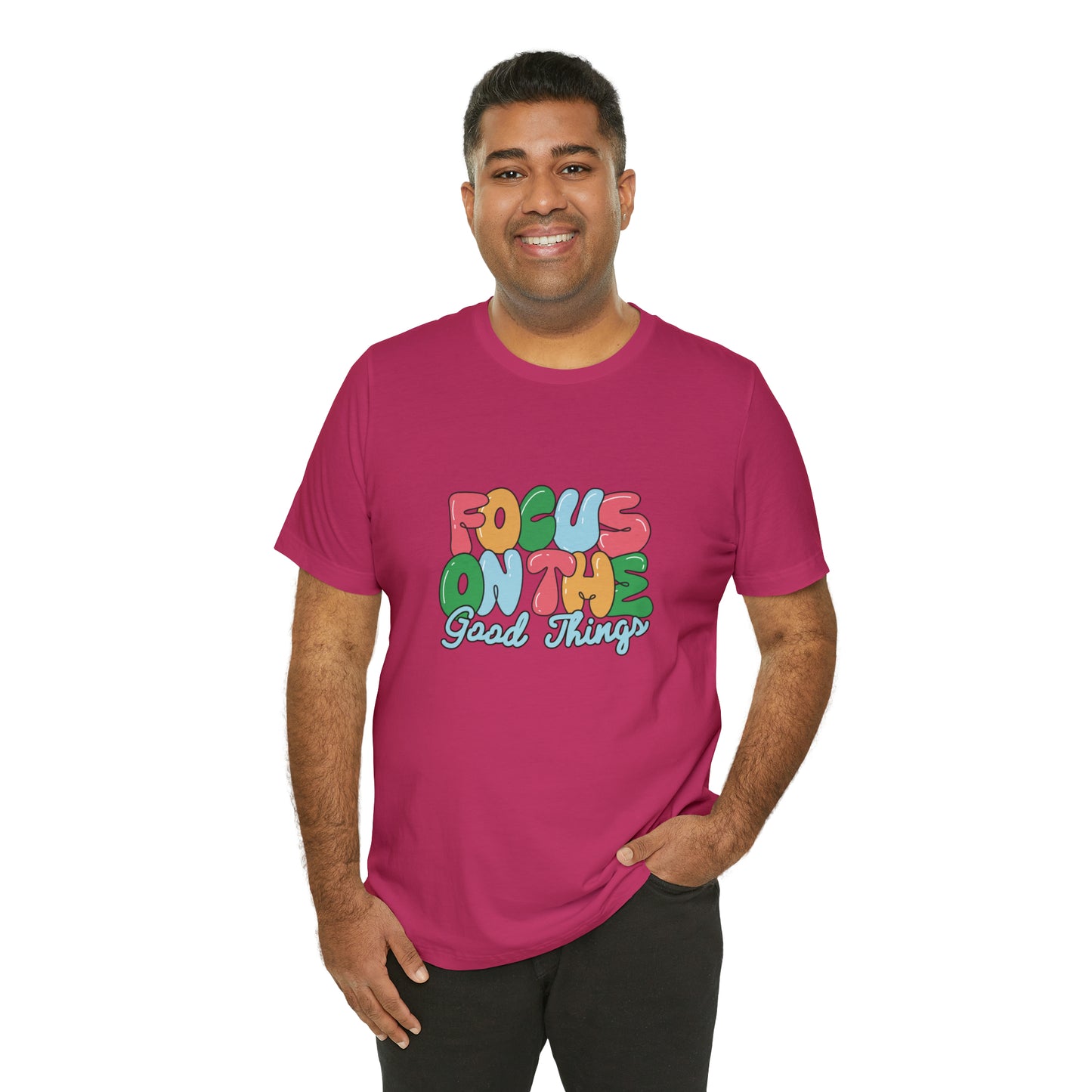 Focus on the good things shirt positive vibes shirt good vibes tee yogawear zen clothes bohemian top Women's Christmas gift for her for him