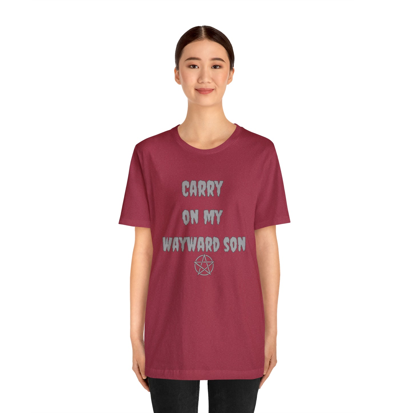 Supernatural shirts Carry on my wayward son gift shirts, Father's day gifts,gift for Dad vacation shirt, best friend, Christmas gift