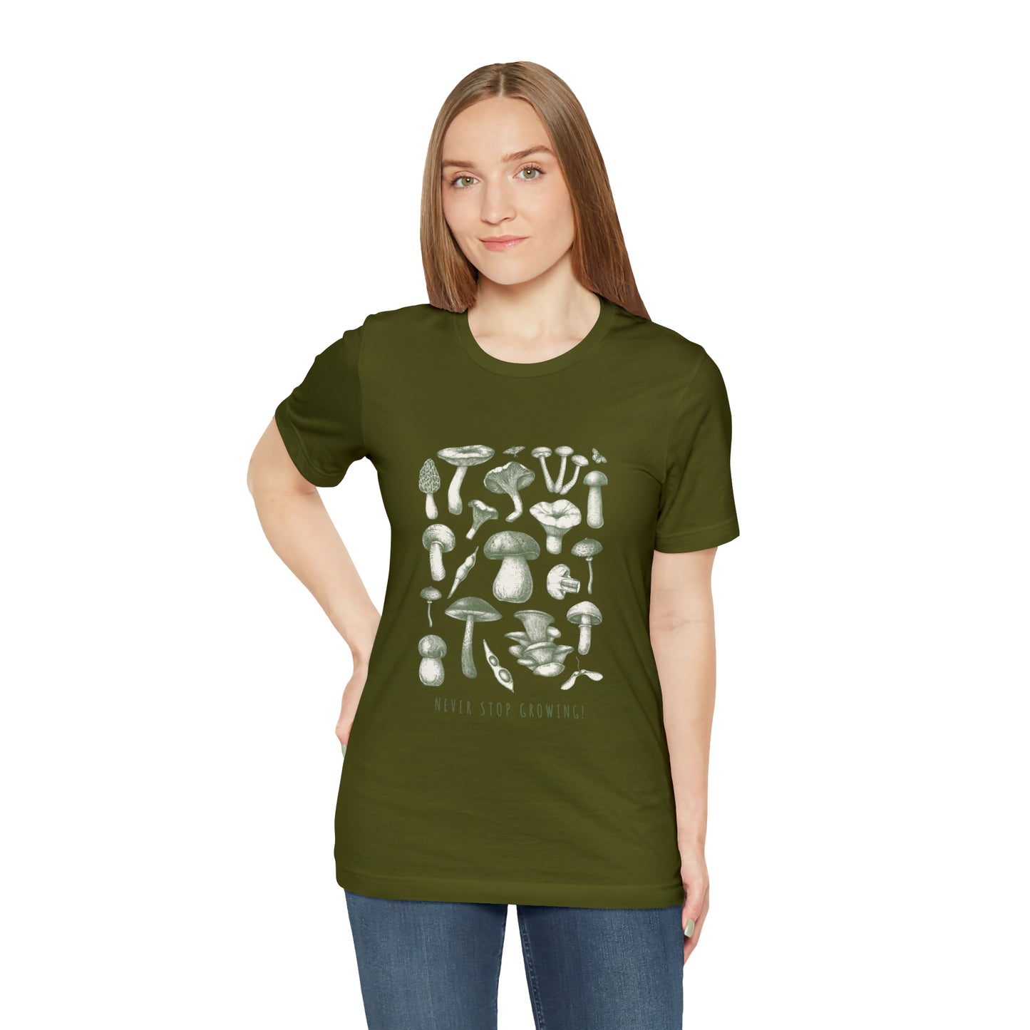 Mushroom tshirt book lover herbology Tshirt Shirt Halloween Gift for Cat Lover Gift for Cat Mom Gift