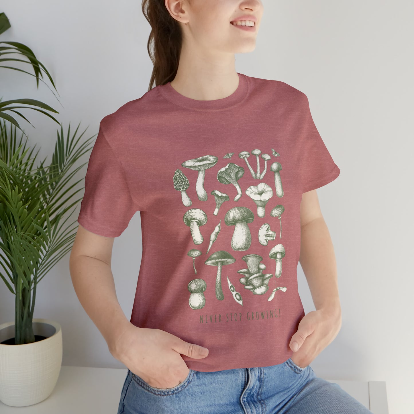 Mushroom tshirt book lover herbology Tshirt Shirt Halloween Gift for Cat Lover Gift for Cat Mom Gift