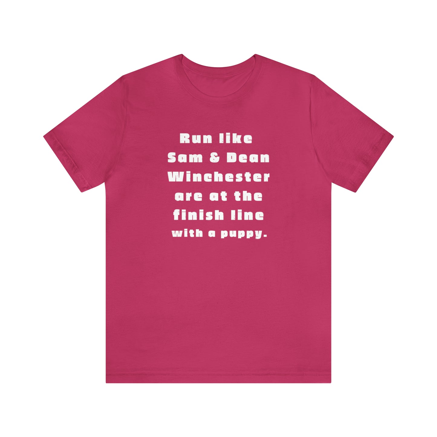 Winchester fans work out shirt Gym top sam and dean Tshirt Gift for her Gift for him Funny gift for her gift for him yoga Women's Tee