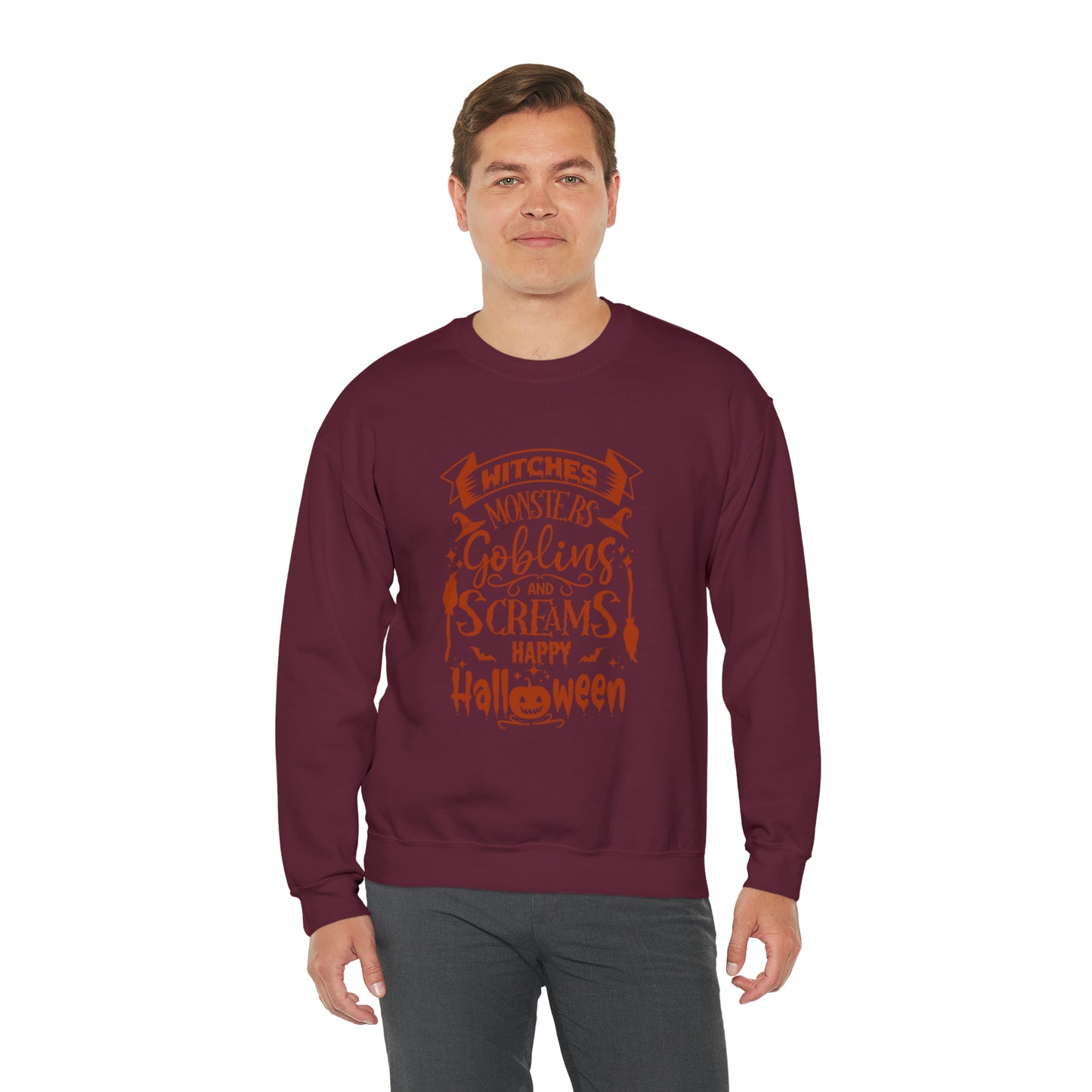 Witches Monsters Halloween Sweatshirt Ghostface Shirt Funny Halloween Horror Shirt Halloween Women's Sweatshirt Funny Halloween Tee Unisex