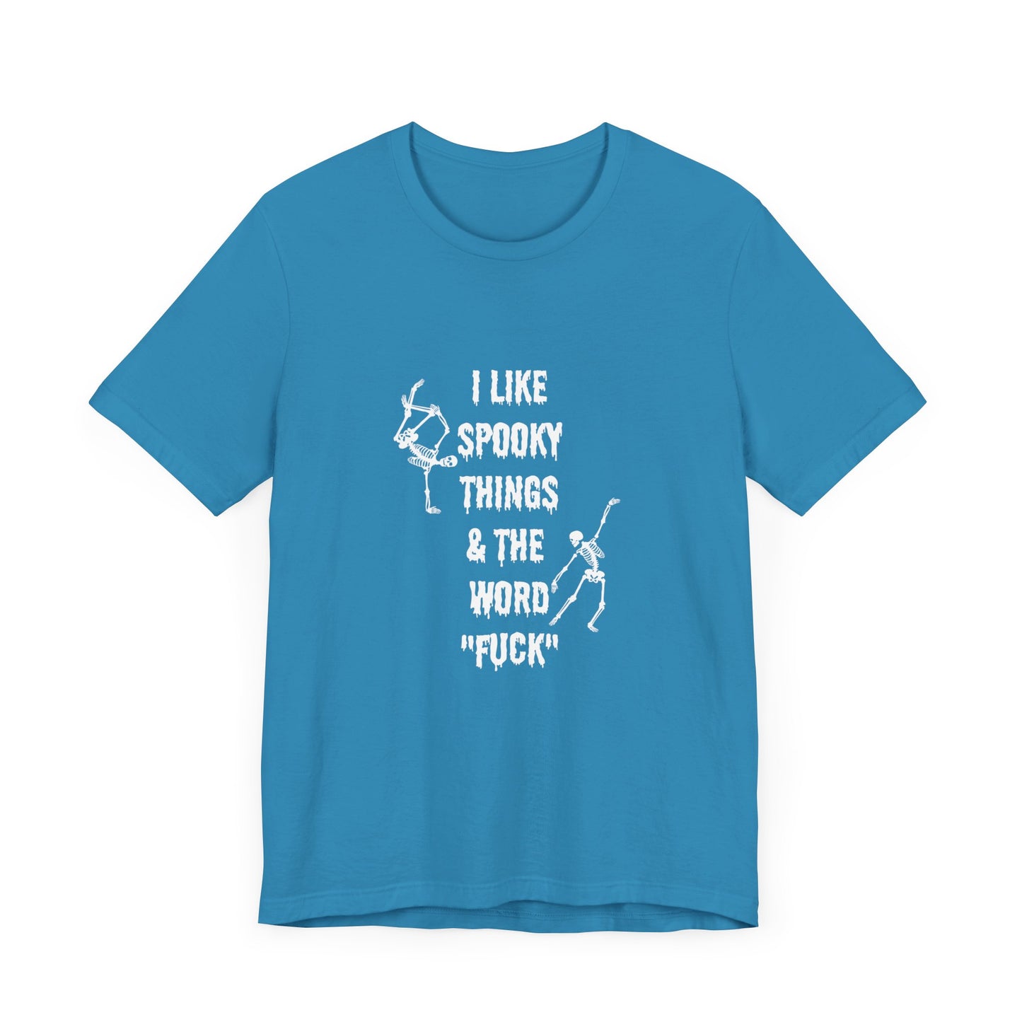 Halloween Shirt funny Halloween spooky things and the word fuck shirt spooky shirt shirt wizard Halloween shirt  bestie Halloween Christmas