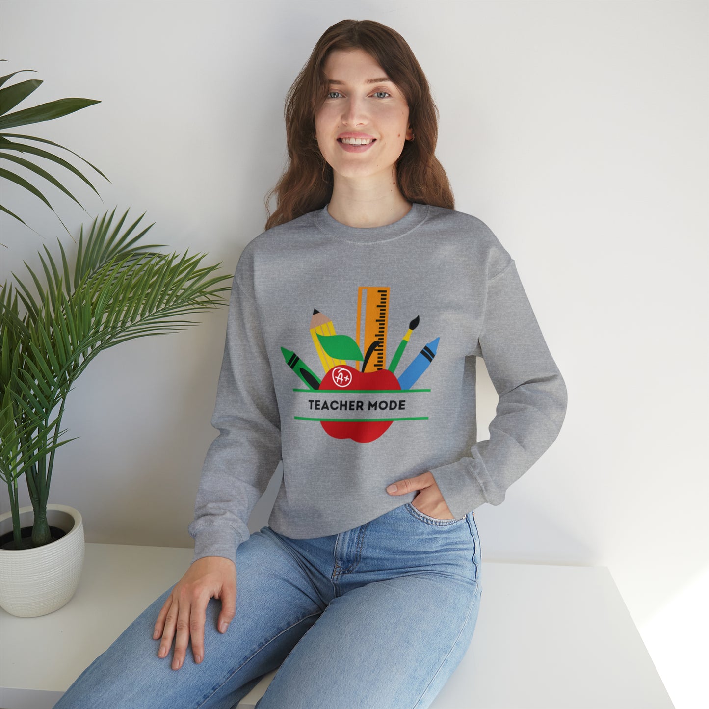 Teach love inspire sweatshirt Teacher mode sweater, Homeschooling sweatshirt,teacher mom shirt, hoodie teacher shirt Boss lady shirt,unisex