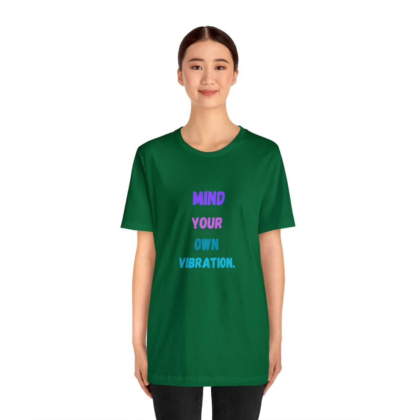 Spiritual shirt Mind your own vibration t-shirt Zen gift for her gift for him yogawear meditation gifts best friend Christmas gift