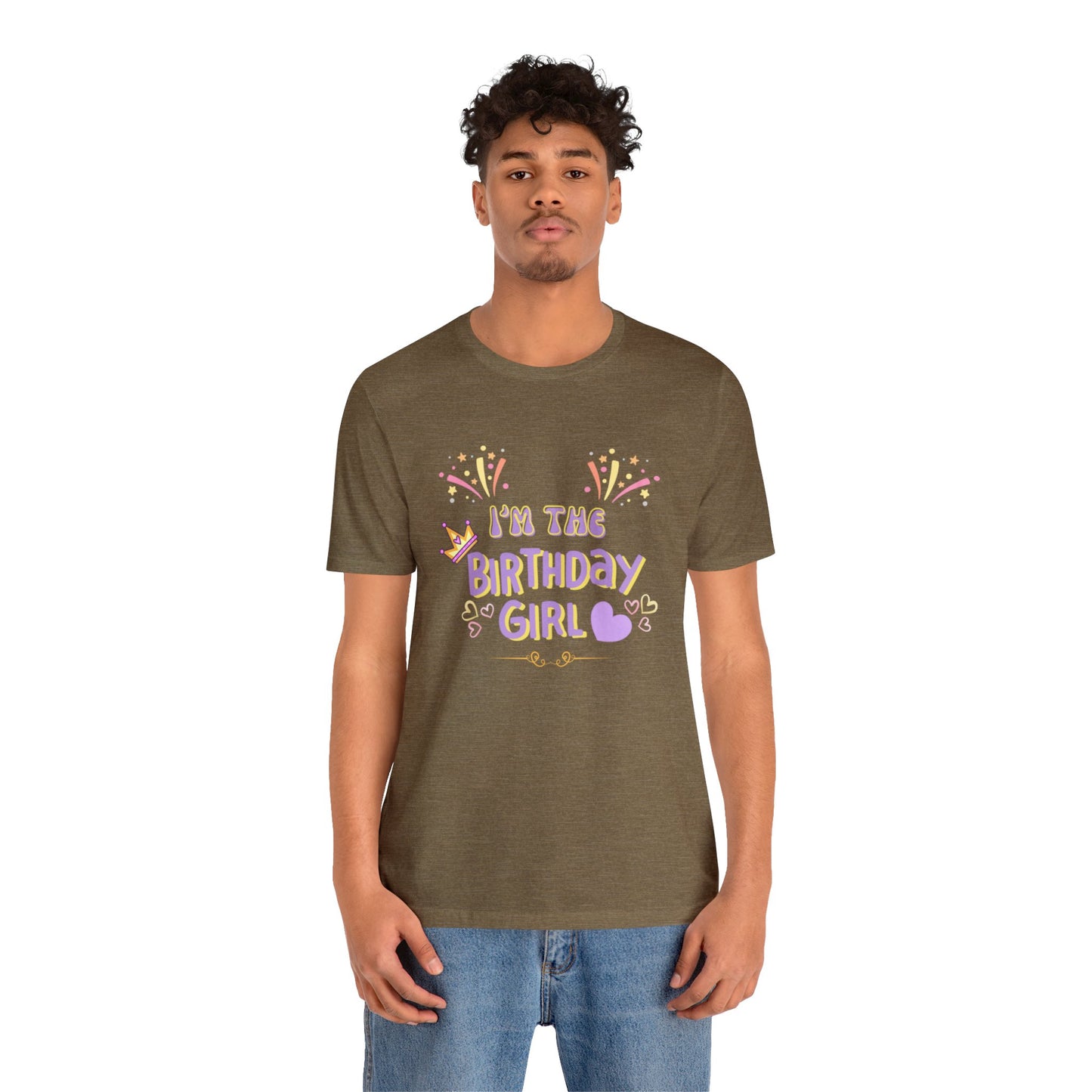 I'm the Birthday girl shirt birthday girl shirt birthday shirt gift for her best friend gift birthday party attire month Tshirt birthday